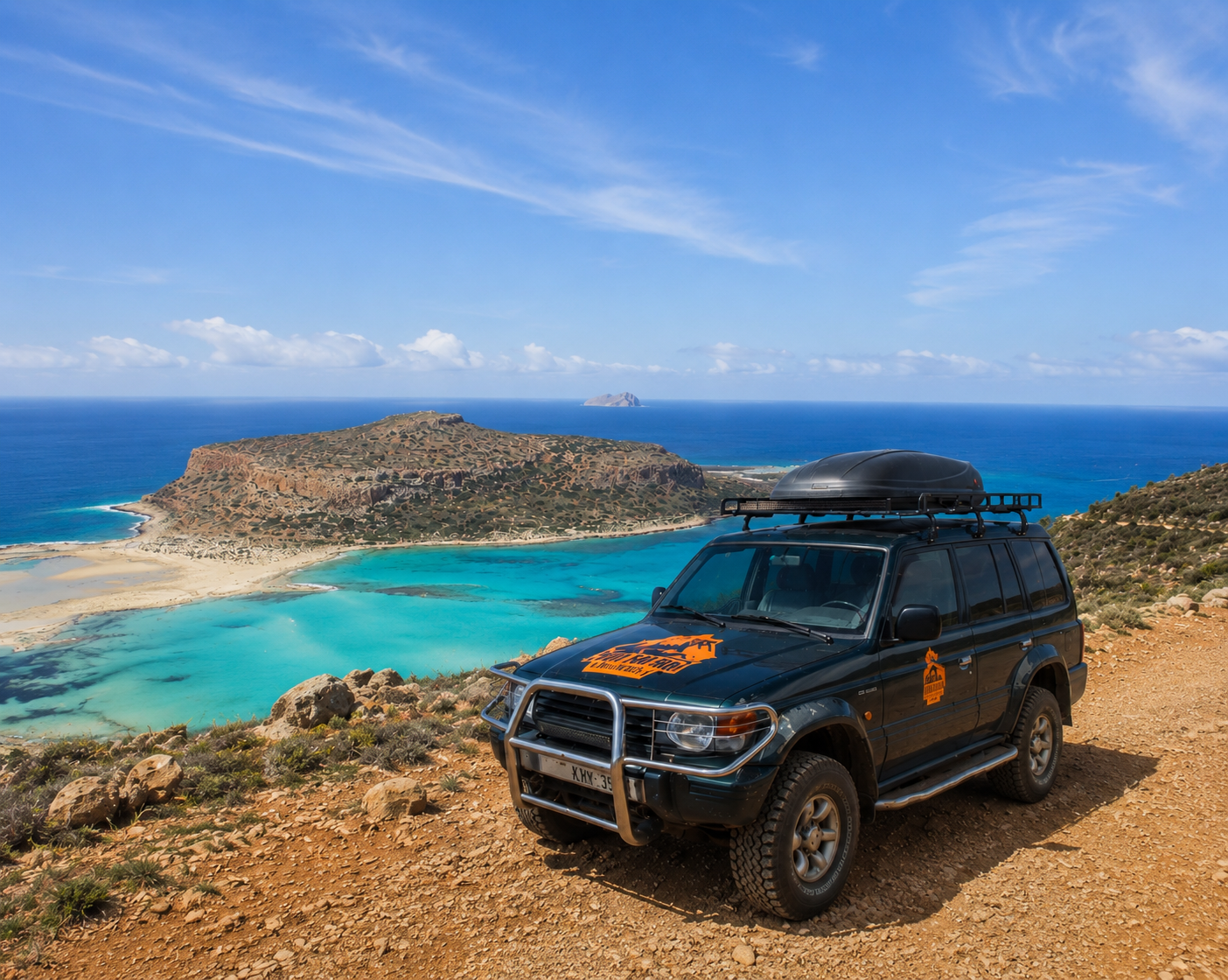 Balos Lagoon 4x4 Jeep Safari from Kissamos