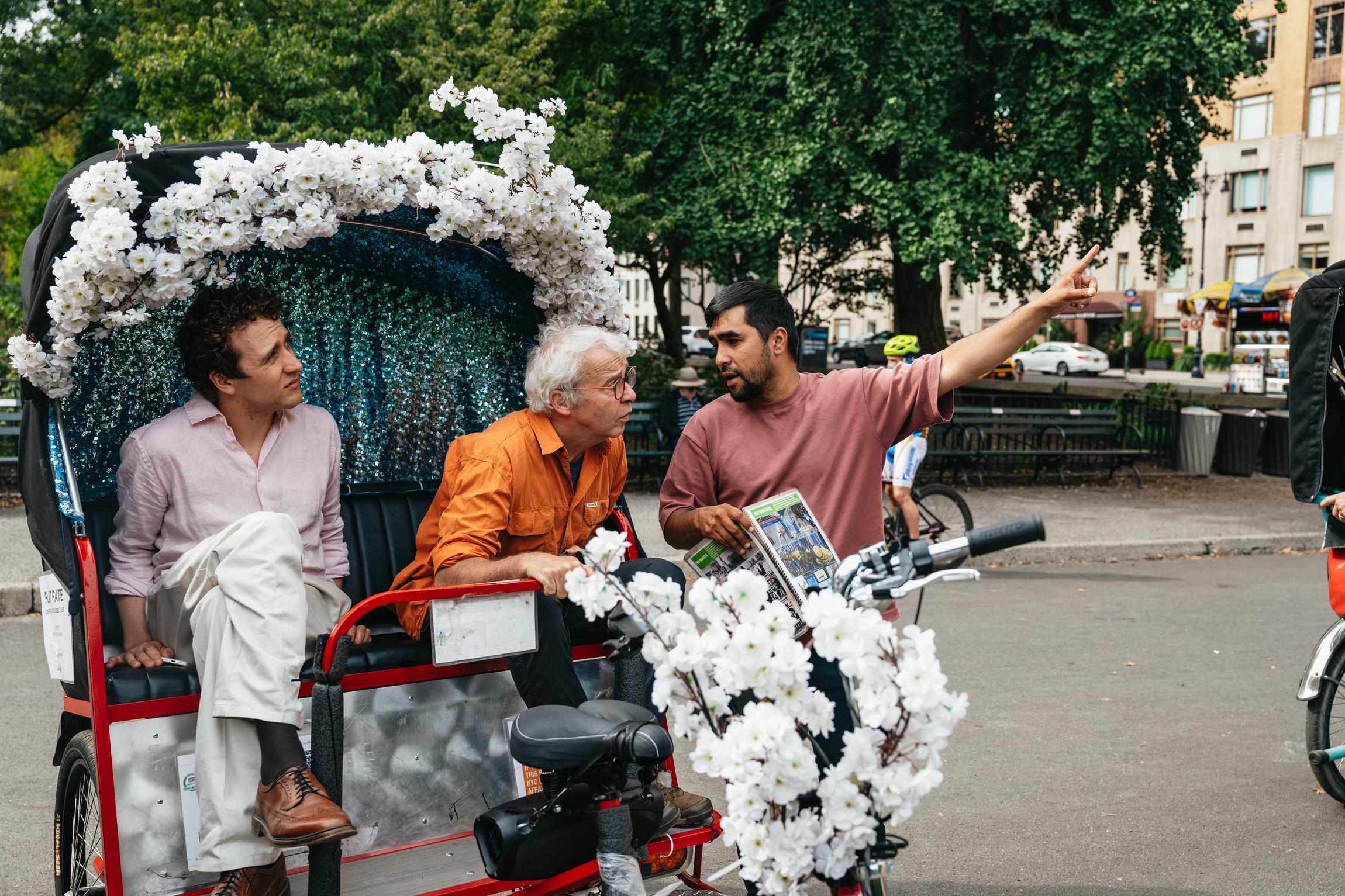 Central Park Private Pedicab Tour with Photographer