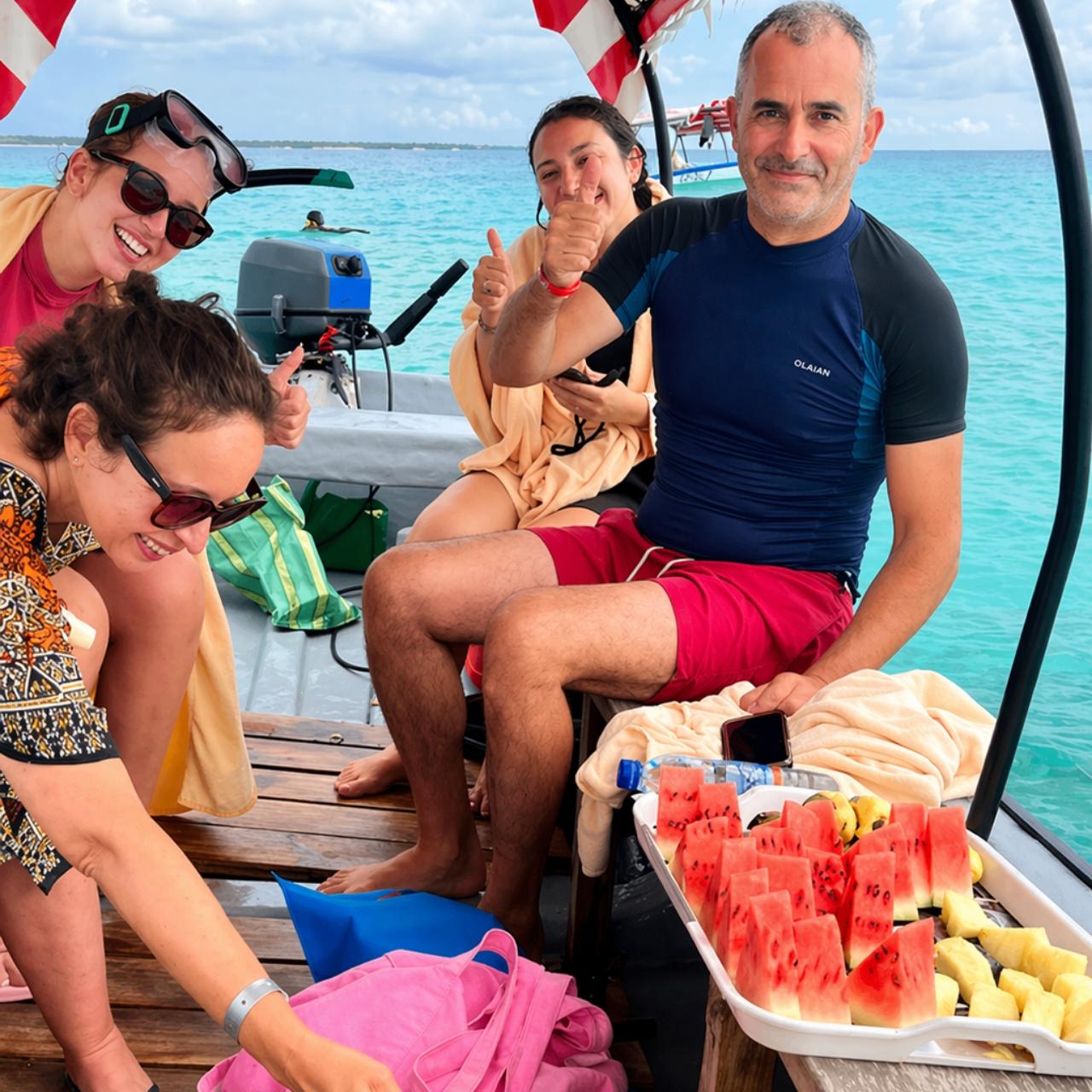 Zanzibar Safari Blue: Dhow Sailing, Snorkeling & Seafood BBQ
