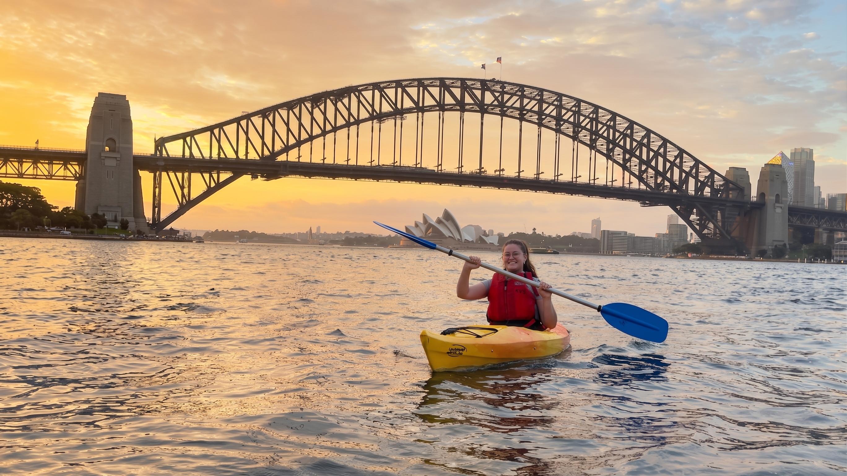 Morning Harbour Kayak: Opera House & Bridge