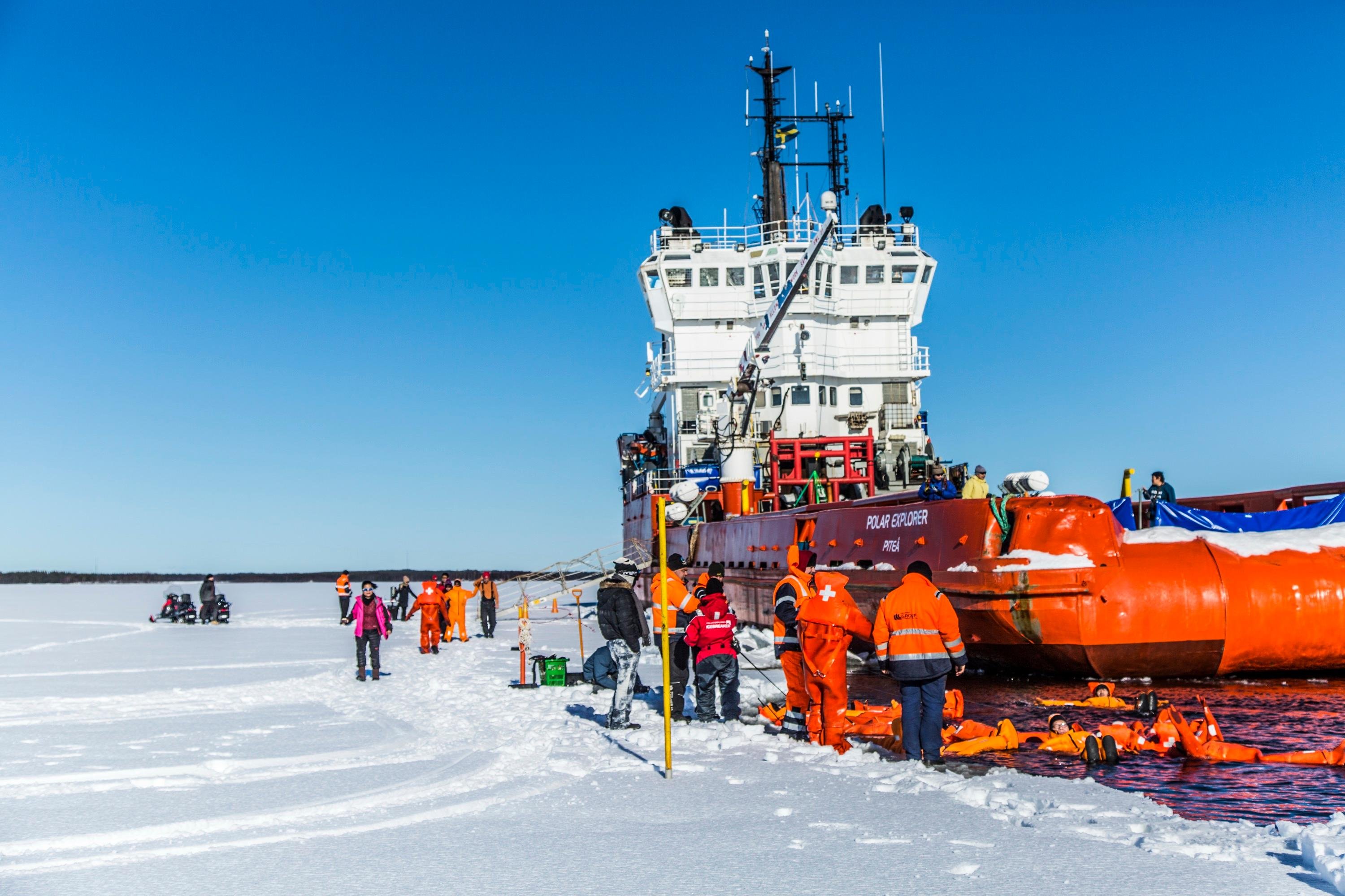 Arctic Icebreaker Cruise: Float & Walk on Frozen Sea