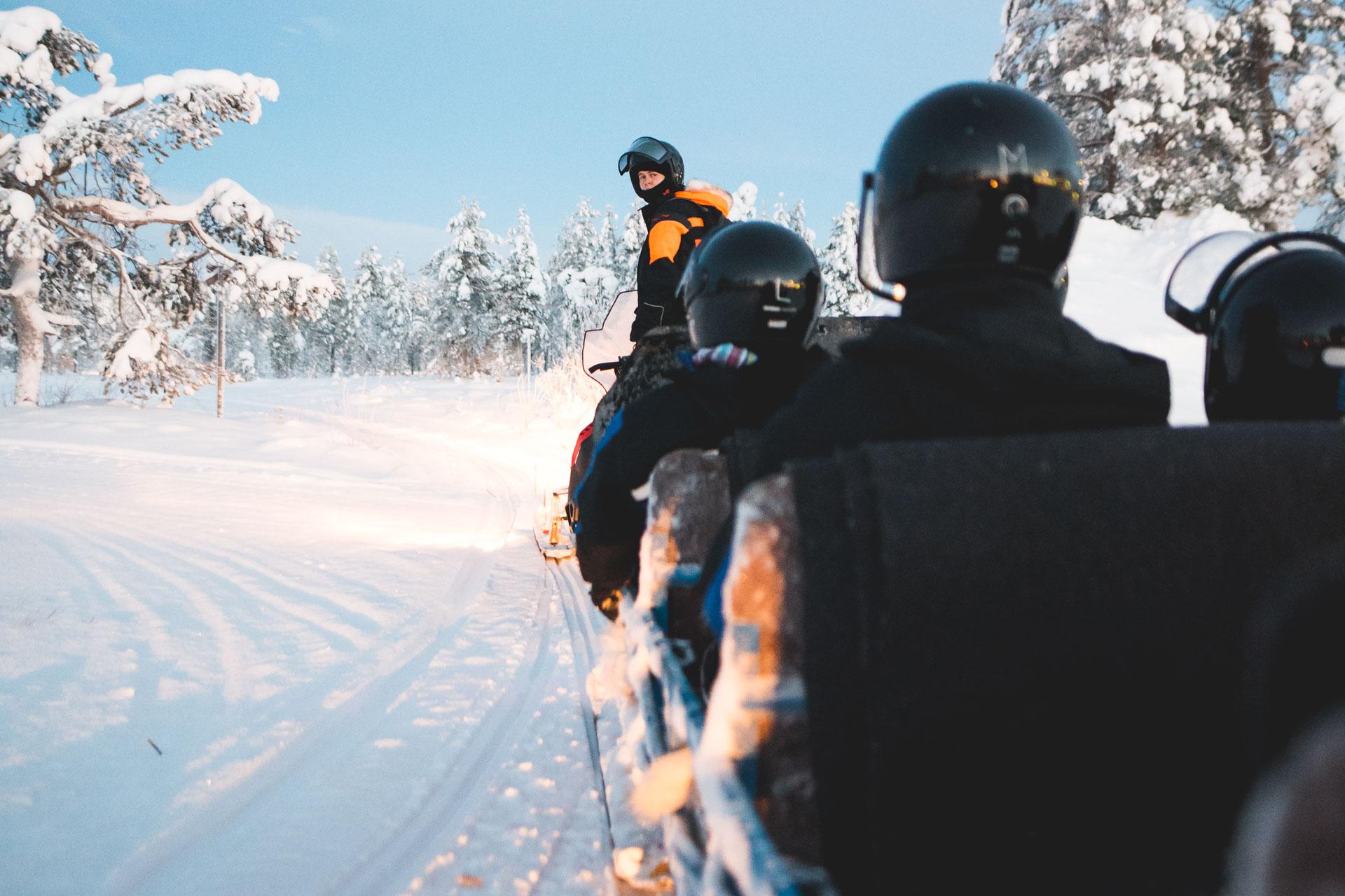 Rovaniemi Arctic Circle Snowmobile Safari