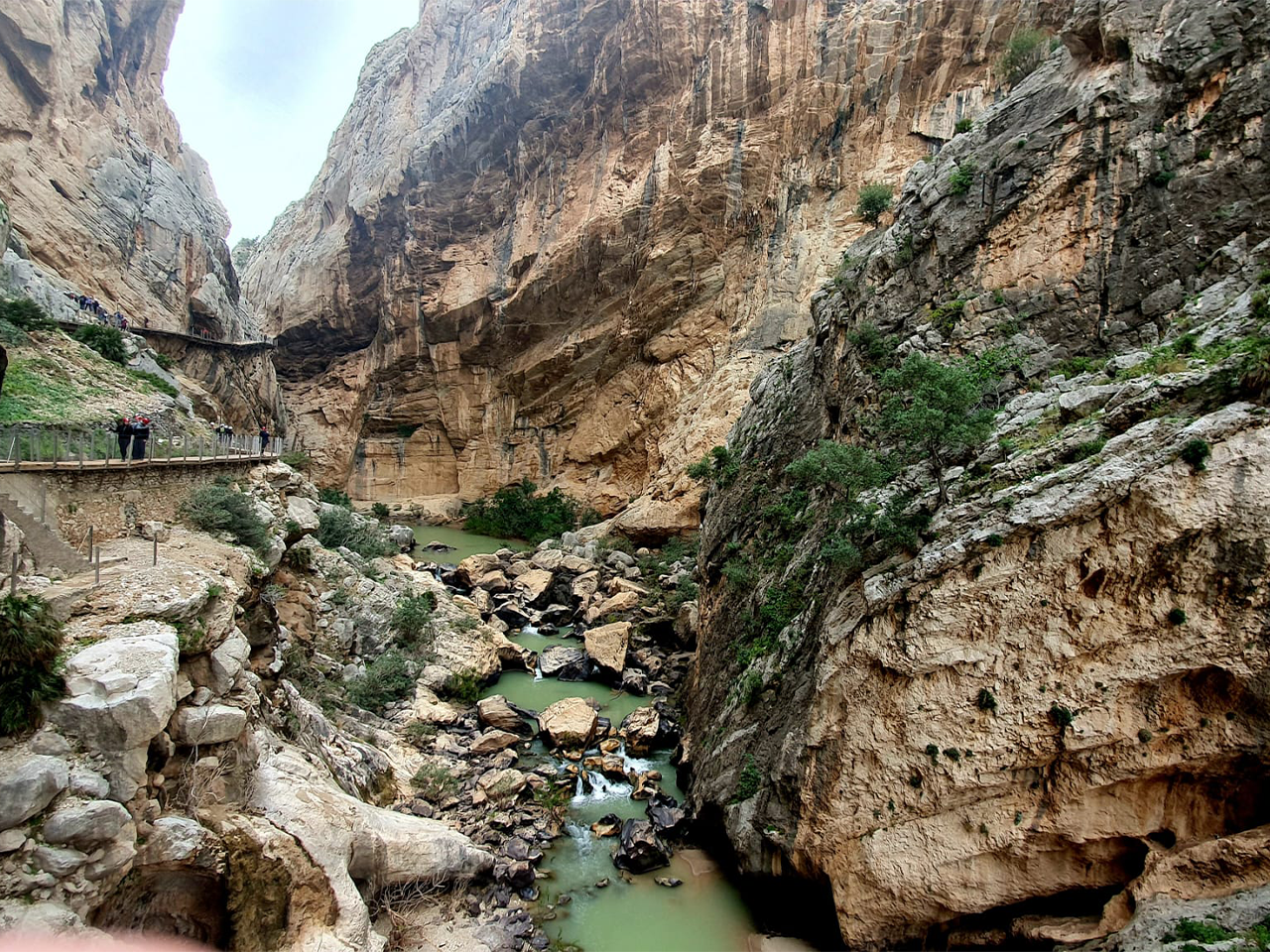 Caminito del Rey guided tour from Málaga — cliffside walkway above the Gaitanes Gorge, Andalusia — image 27