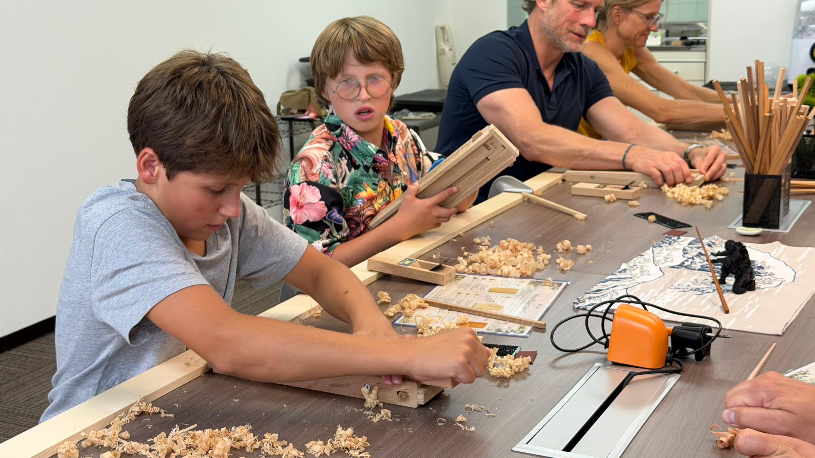 Handcrafted Japanese Wood Chopstick Workshop in Osaka