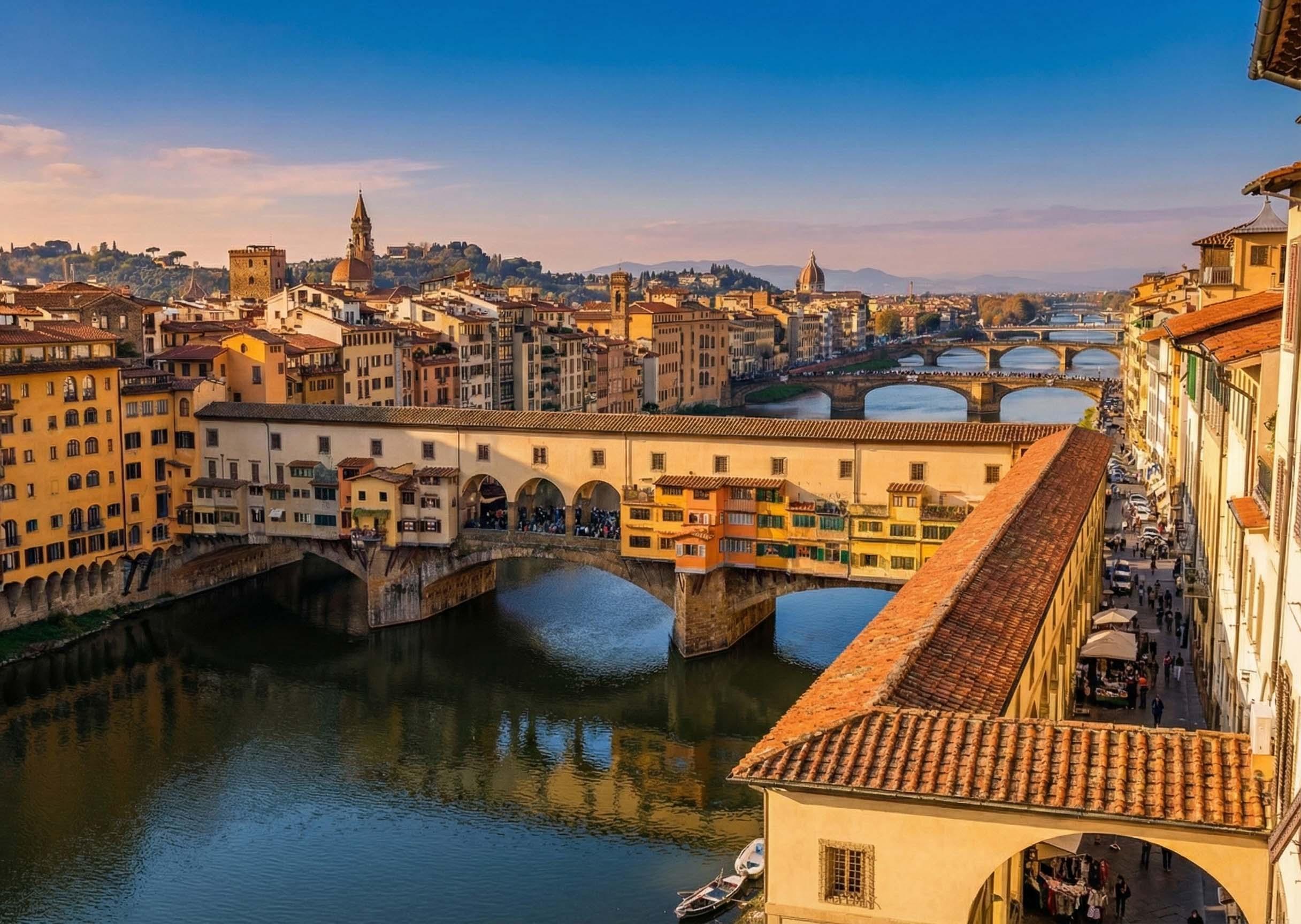 Uffizi Gallery Small Group Tour with Optional Vasari Corridor