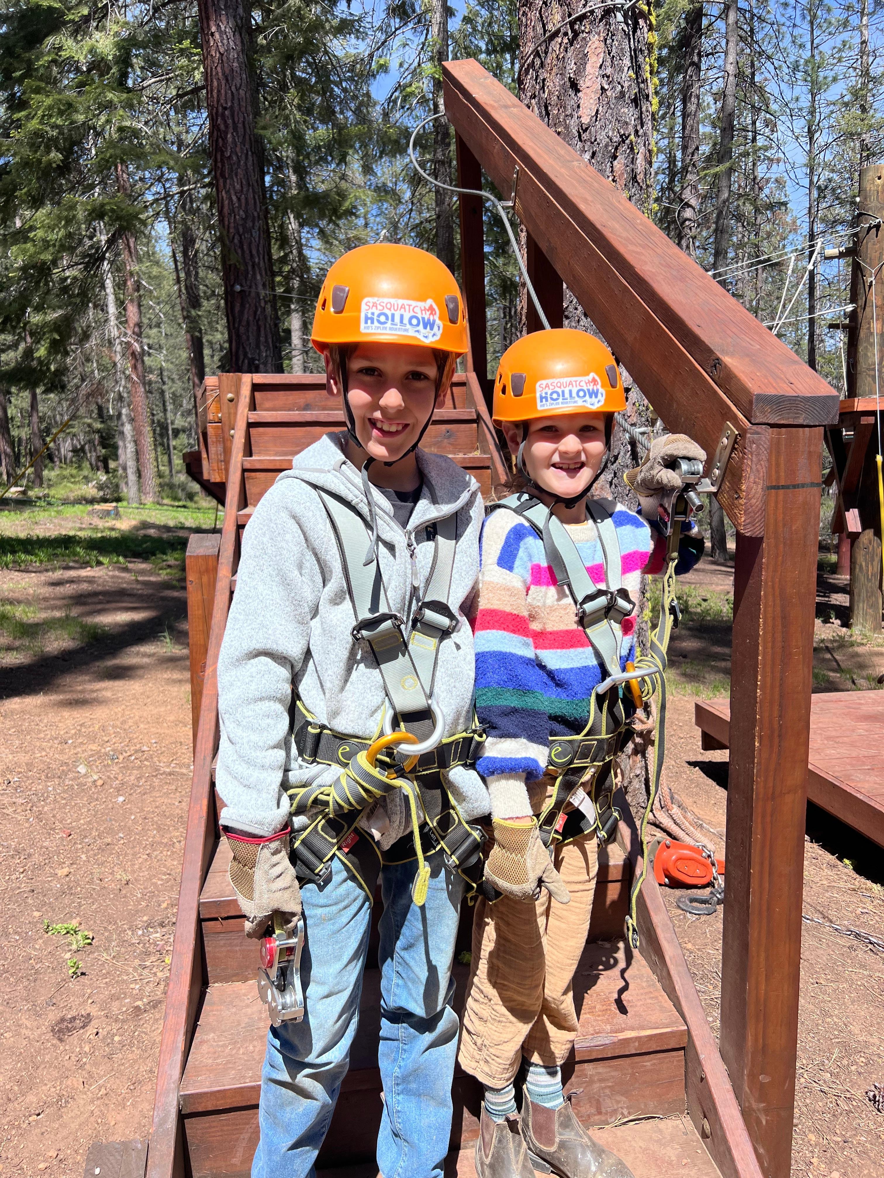 Sasquatch Hollow Junior Zipline Challenge