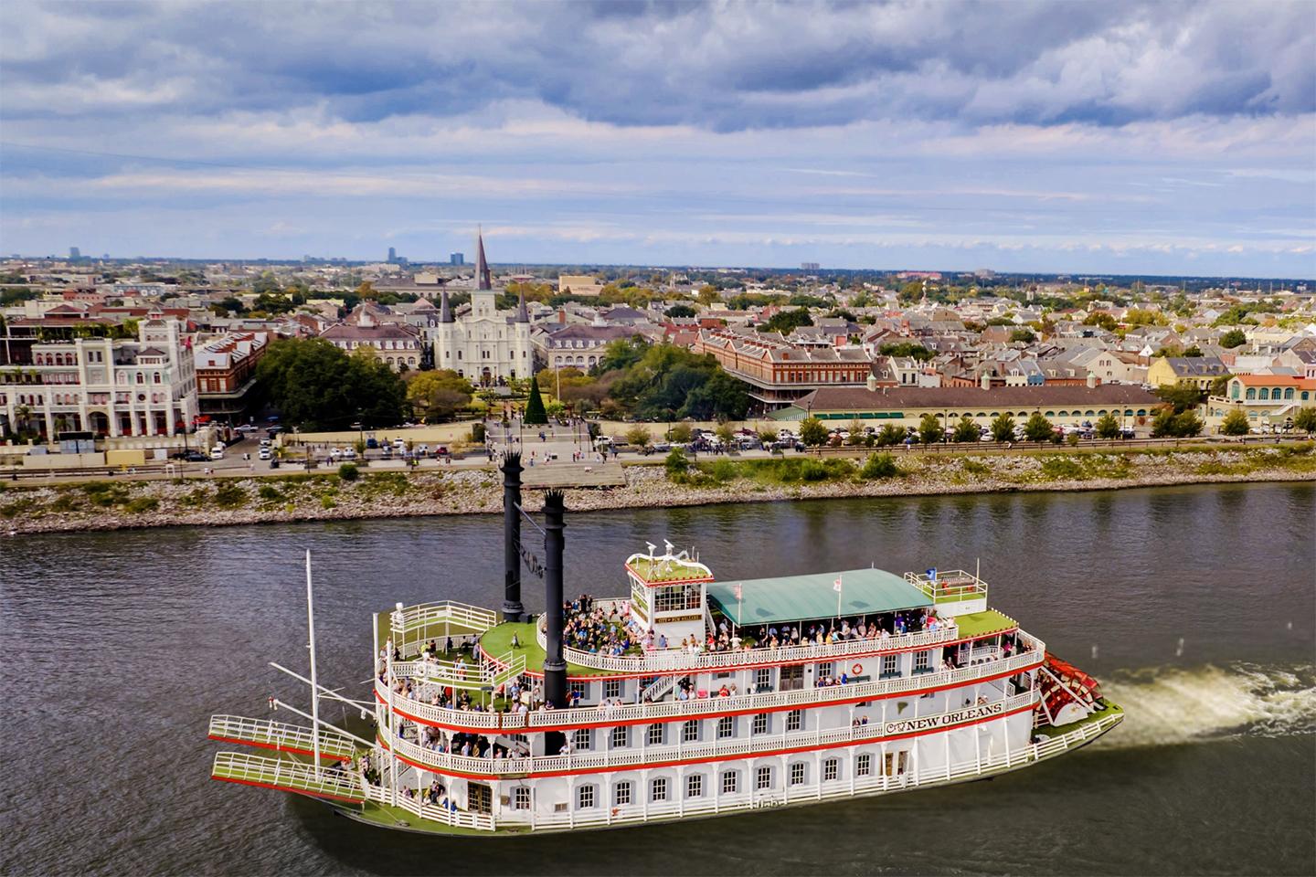 New Orleans Mississippi Riverboat Sightseeing Cruise