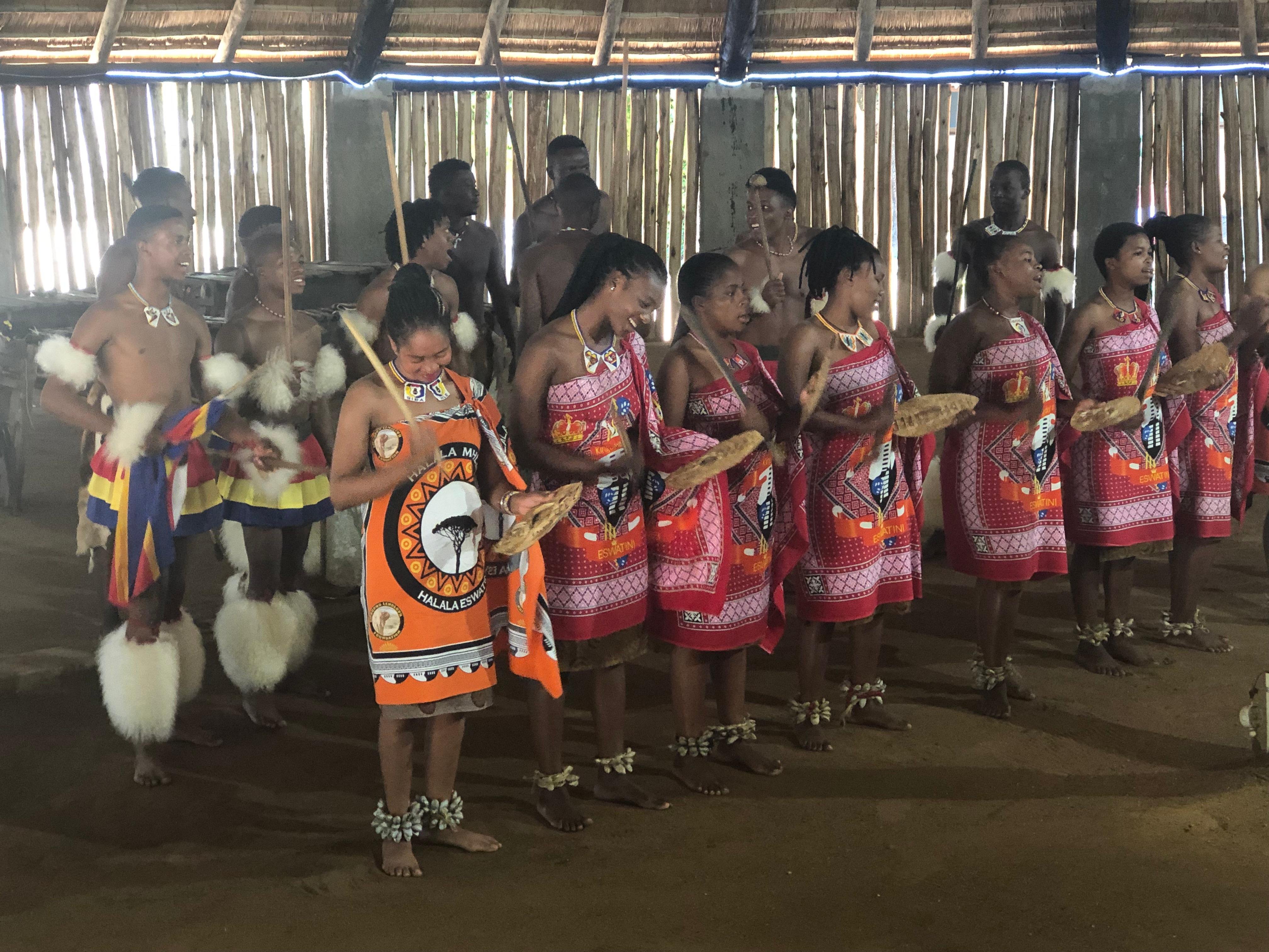 Eswatini Cultural Village, Dance & Waterfall Day Trip