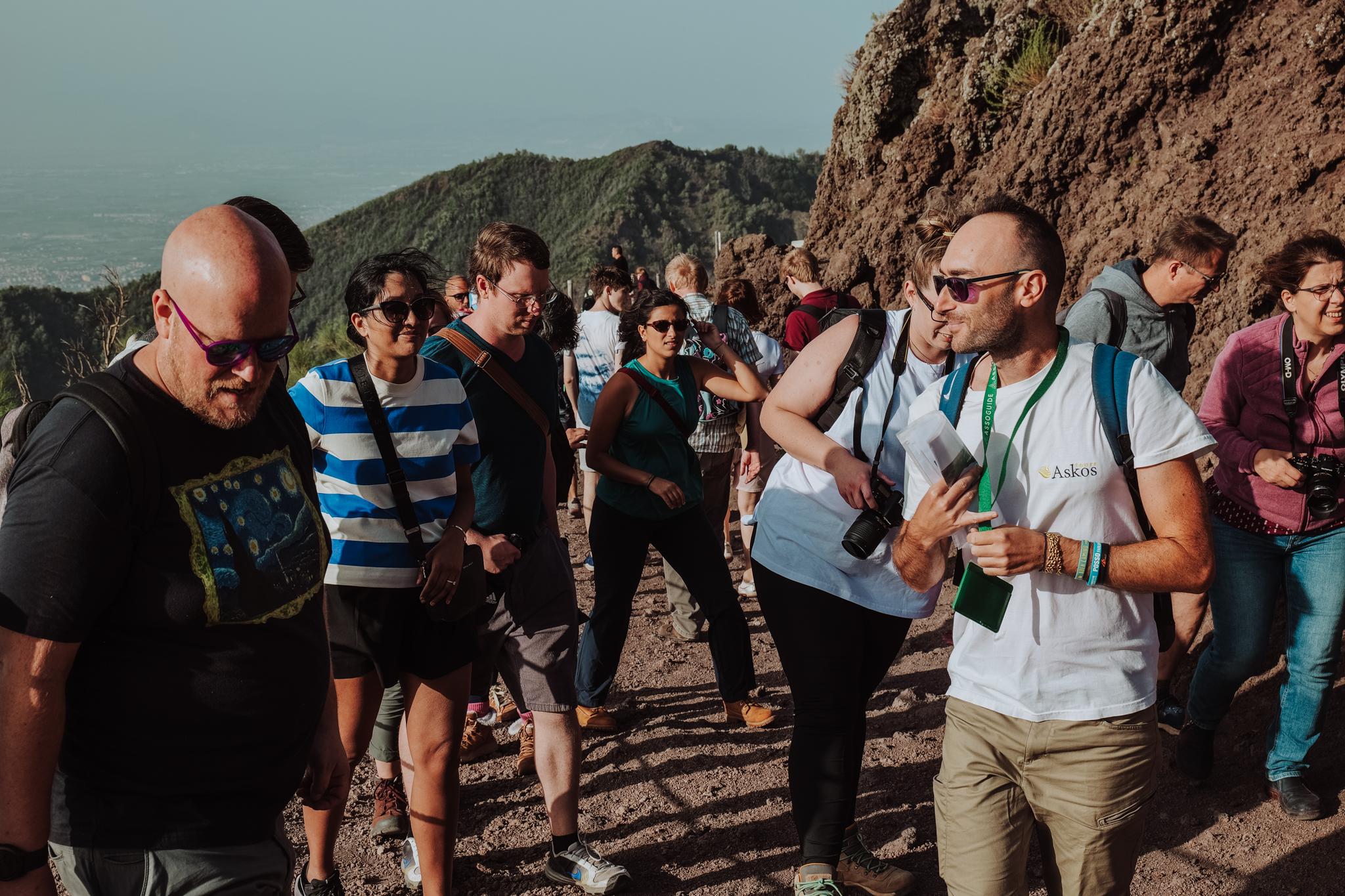 From Pompeii: Mount Vesuvius Guided Tour with Transfer - Mount Vesuvius crater tour and Bay of Naples views