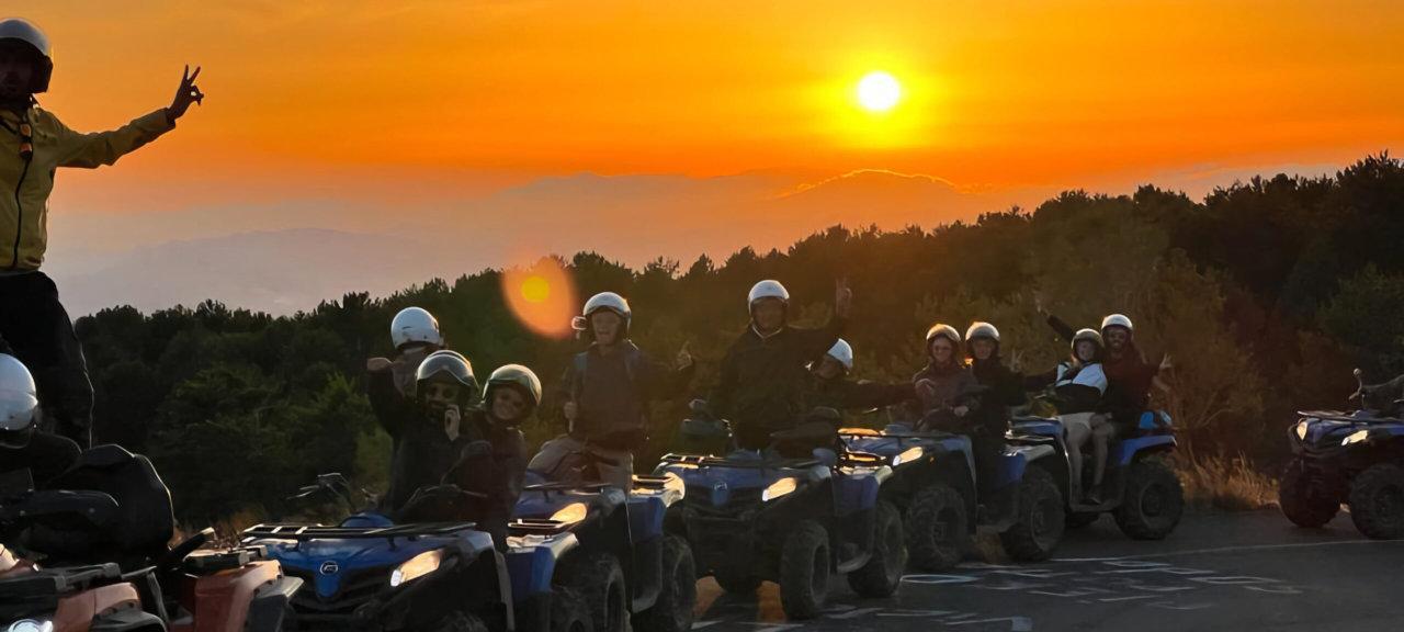 Etna Sunset Quad Adventure