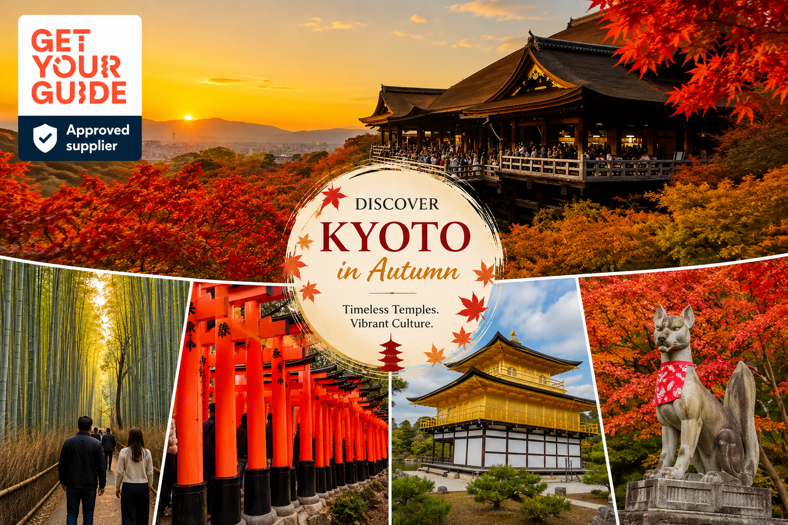 Privat høydepunkts-tur i Kyoto med sjåfør og engelskspråklig guide