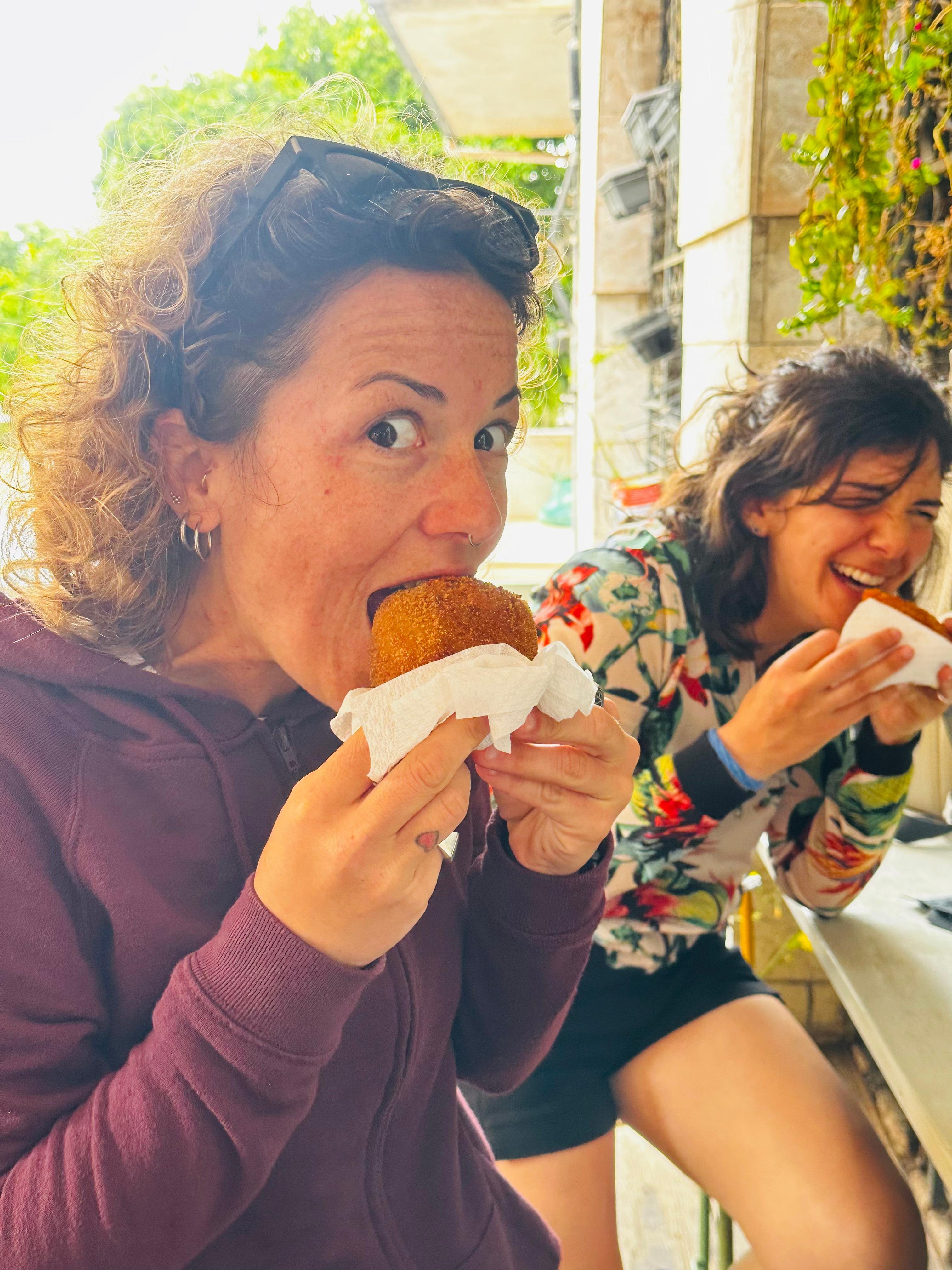 Ortigia street food tour Syracuse Sicily — arancino granita market seafood — image 6