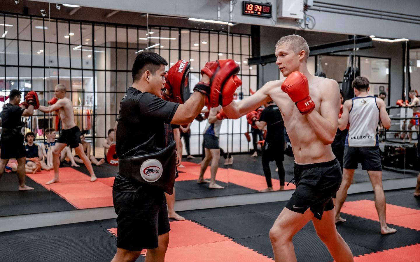 Muay Thai Training Session at Project H Gym