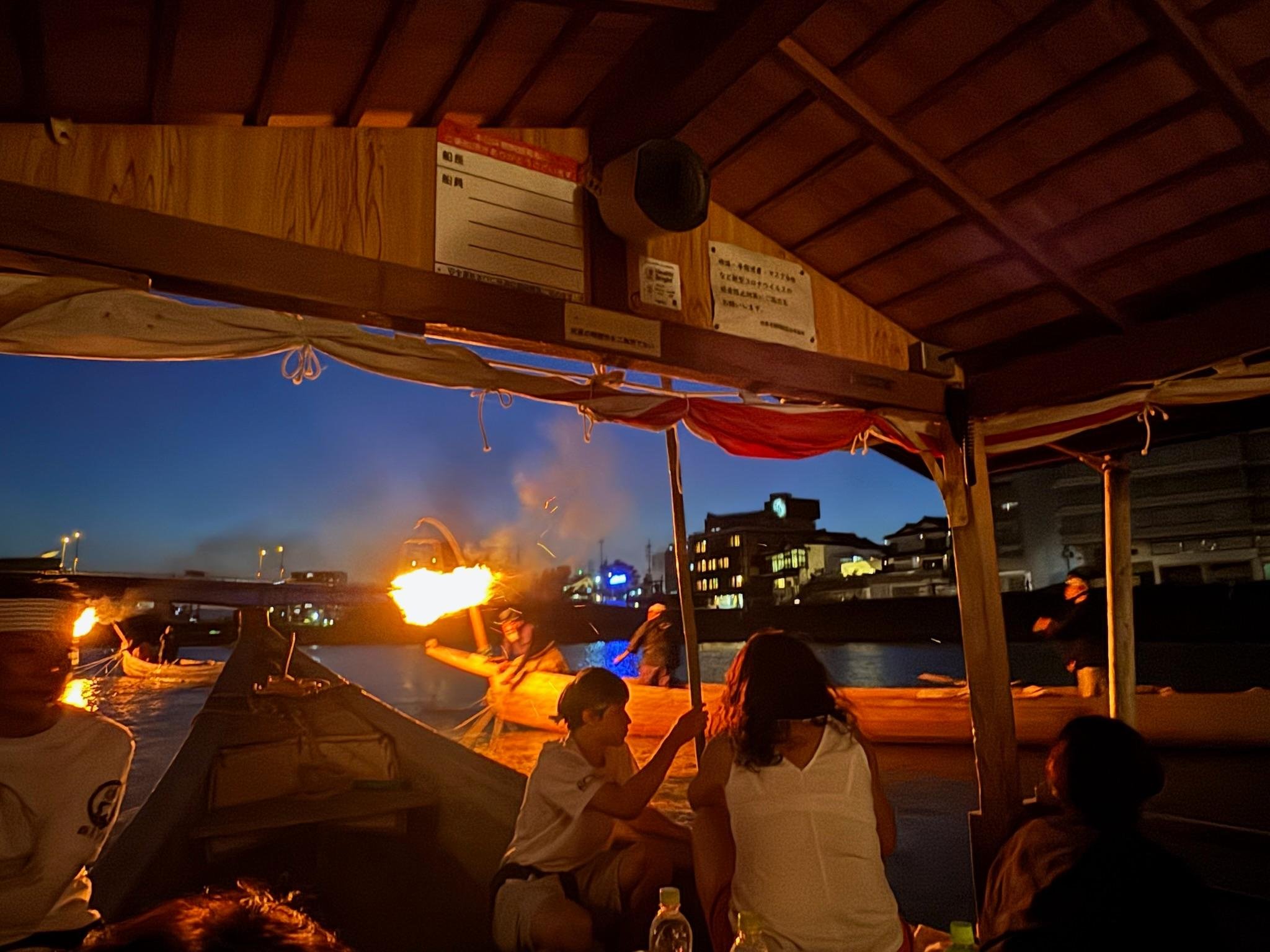 Nagara River Cormorant Fishing Evening Cruise with Dinner