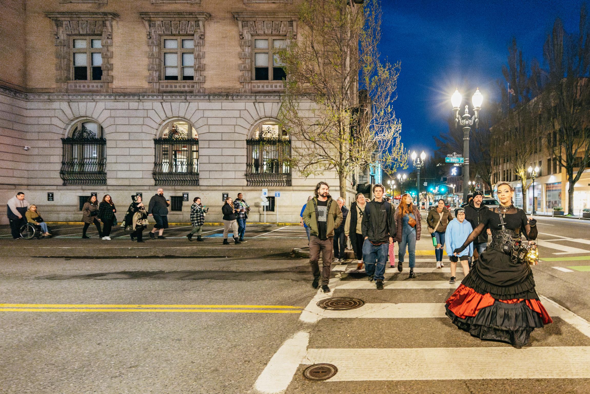 Portland ghost tour photograph 2