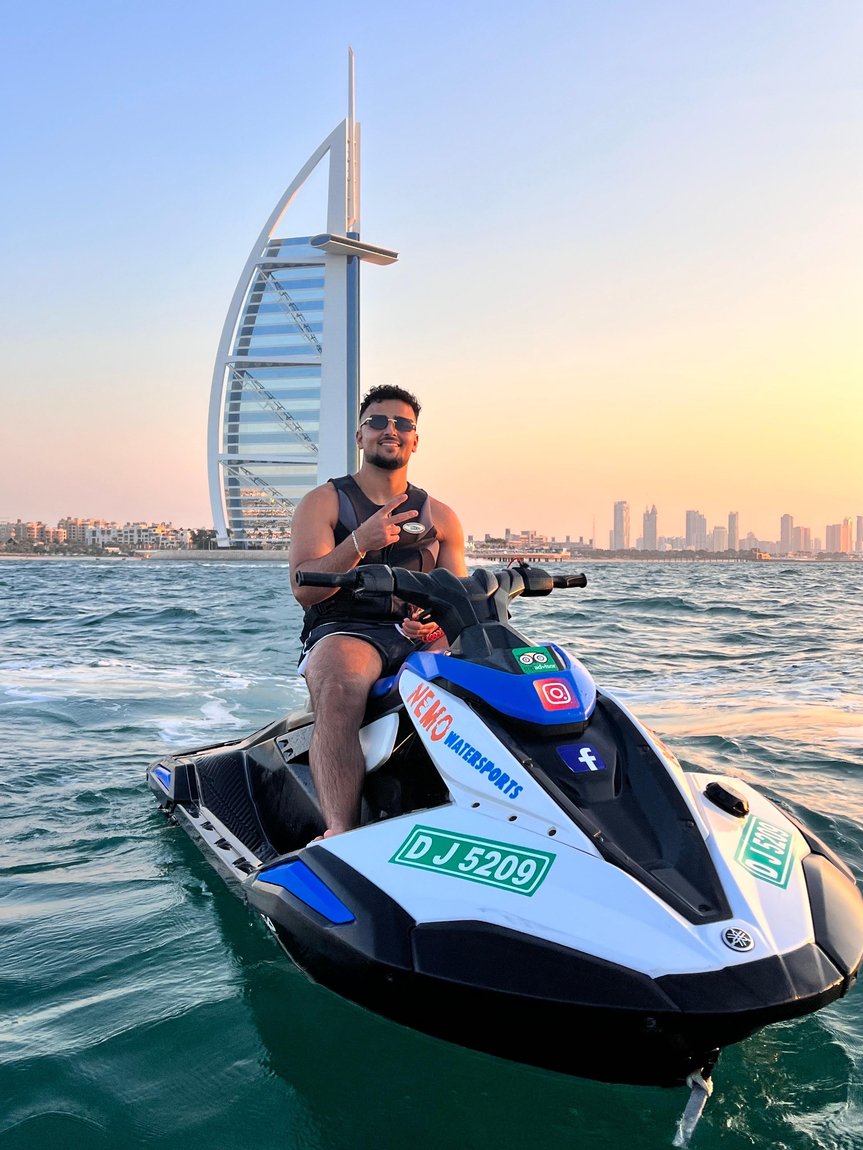 Dubai Jet Ski Adventure: Burj Al Arab & Jumeirah Beach