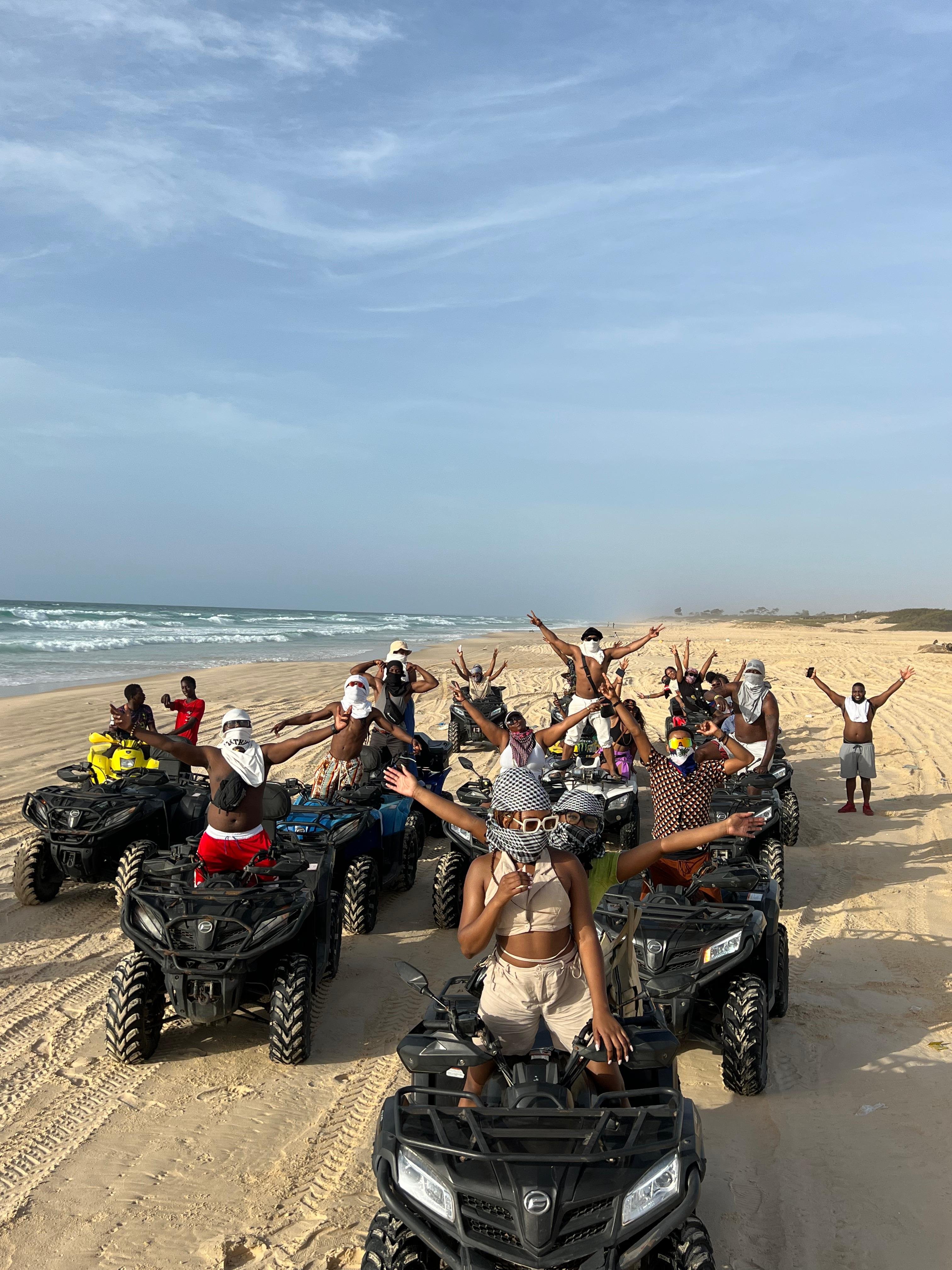 Pink Lake Adventure with Quad, Camel & Boat Experience