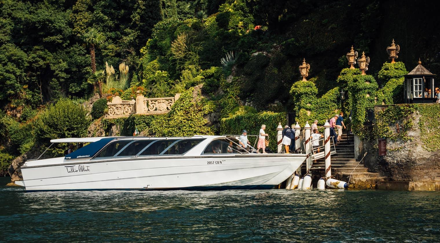 Milan to Lake Como, Bellagio & Lugano Private Boat Day Trip
