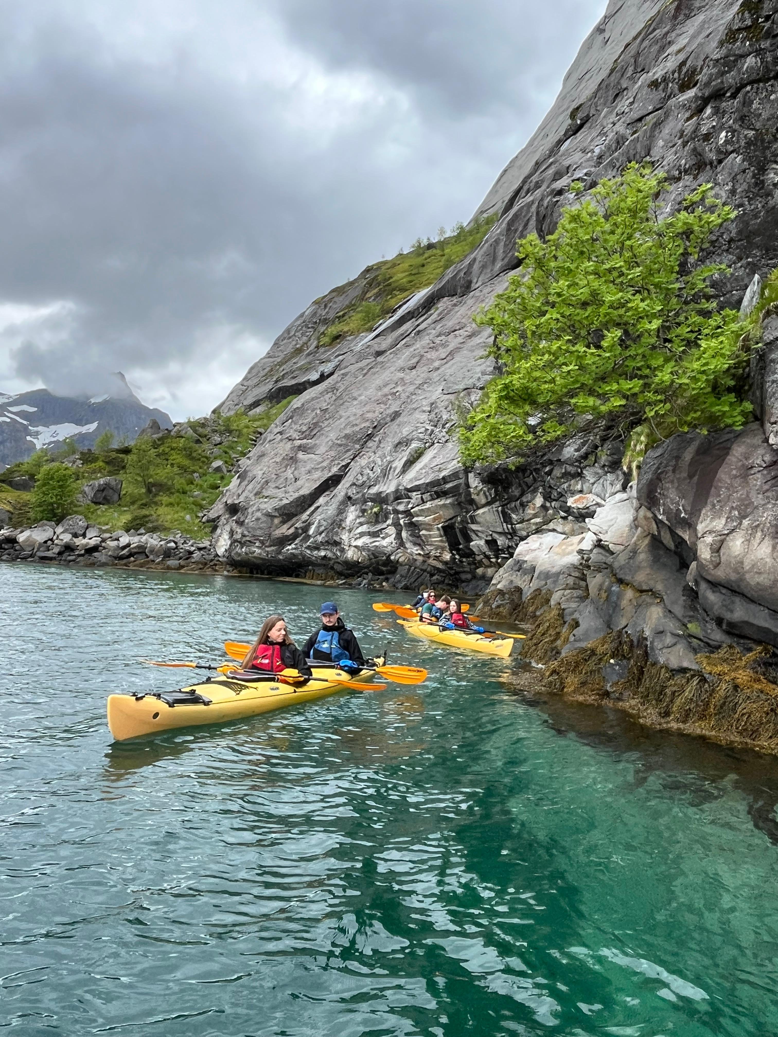 Reinefjorden Guided Kayak Adventure