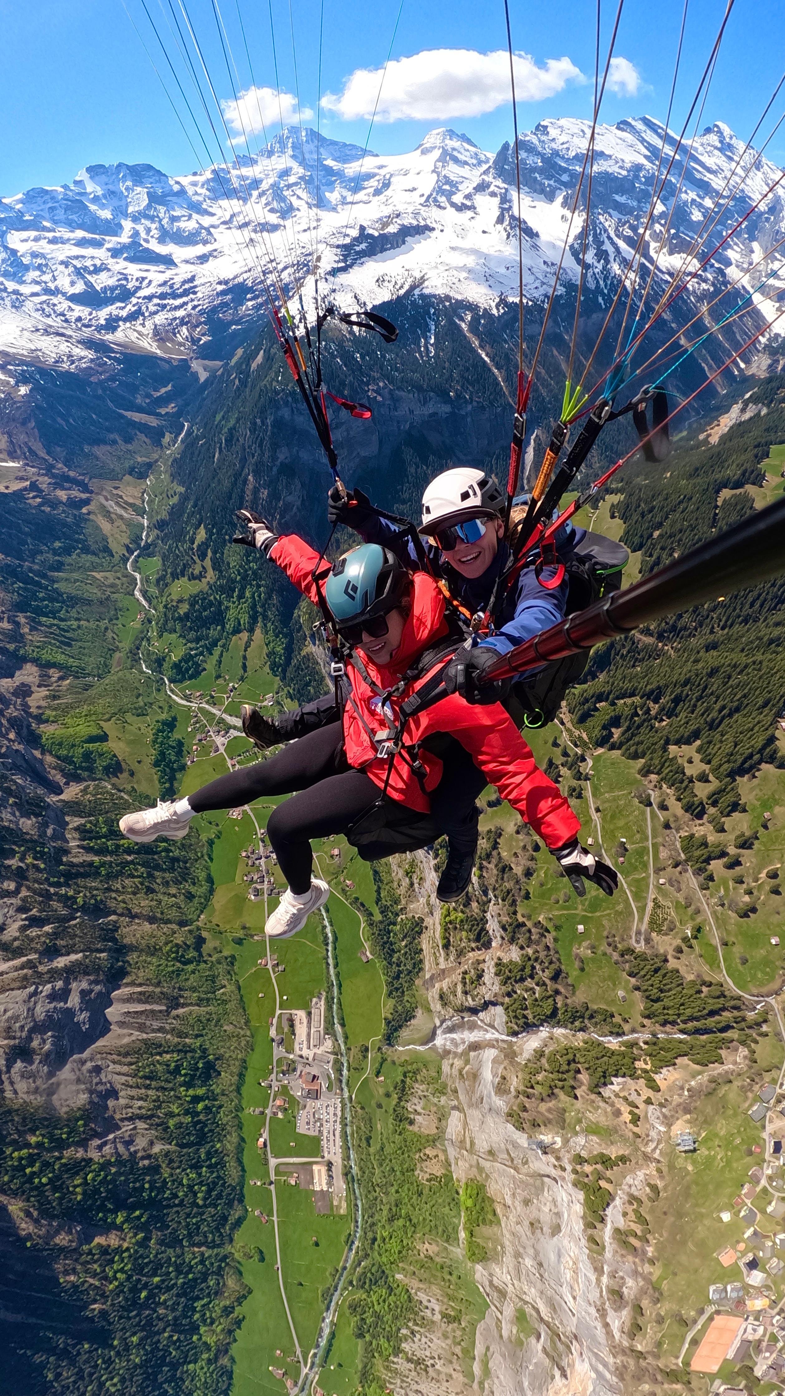 Mürren Paragliding Panorama Tandem Flight