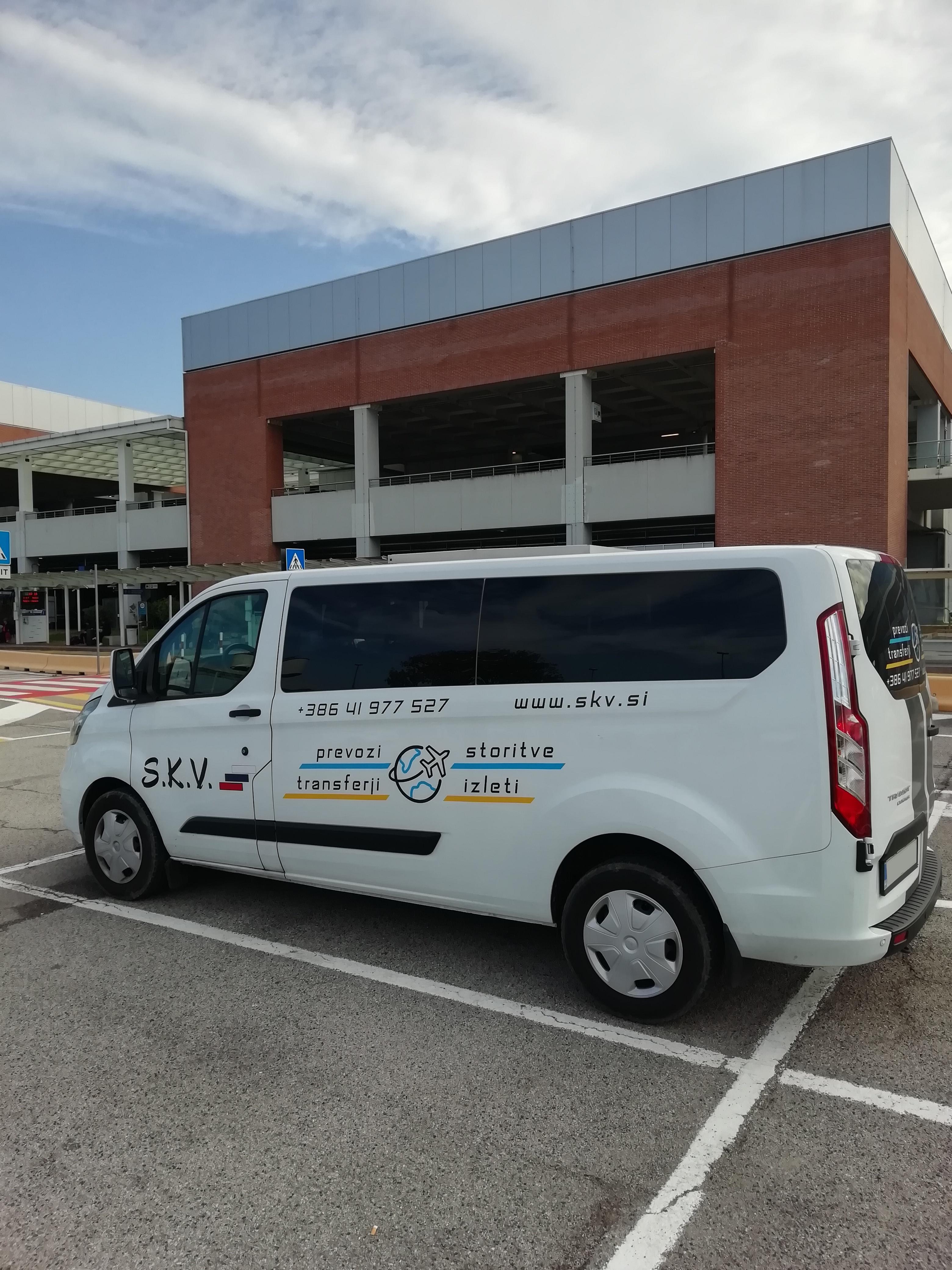 Marco Polo Airport to Trieste Private Van Transfer
