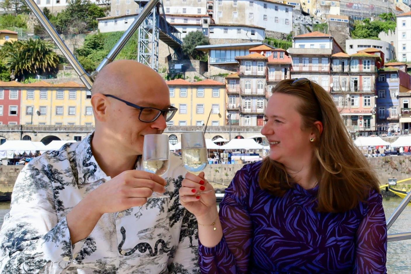 Porto Private Yacht Experience on the Douro with Wine & Snacks