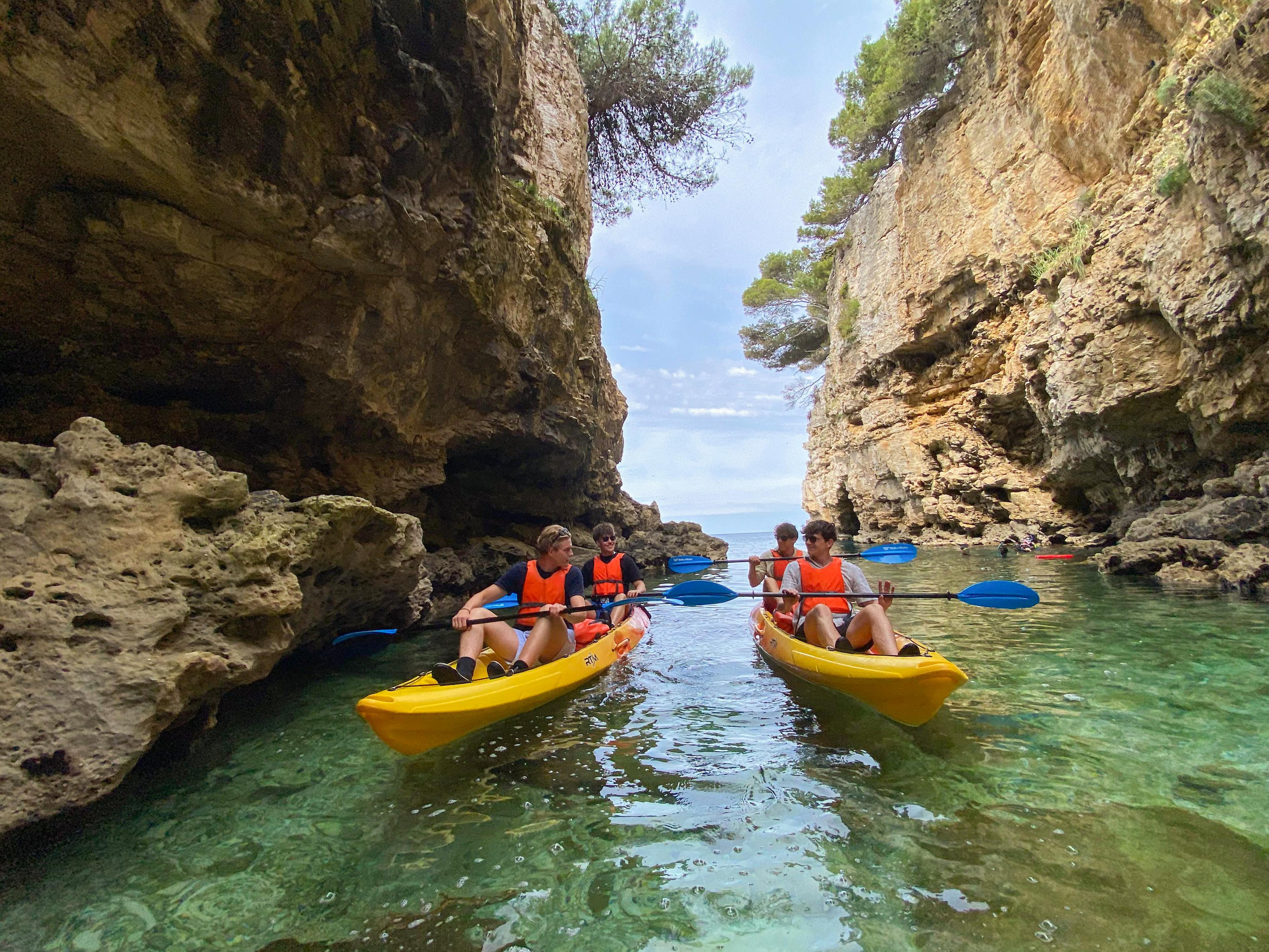 Pula Coastal Kayaking: Caves, Snorkeling & Island Hopping