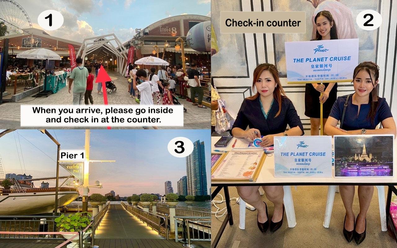 Bangkok: The Planet Sunset & Dinner River Cruise