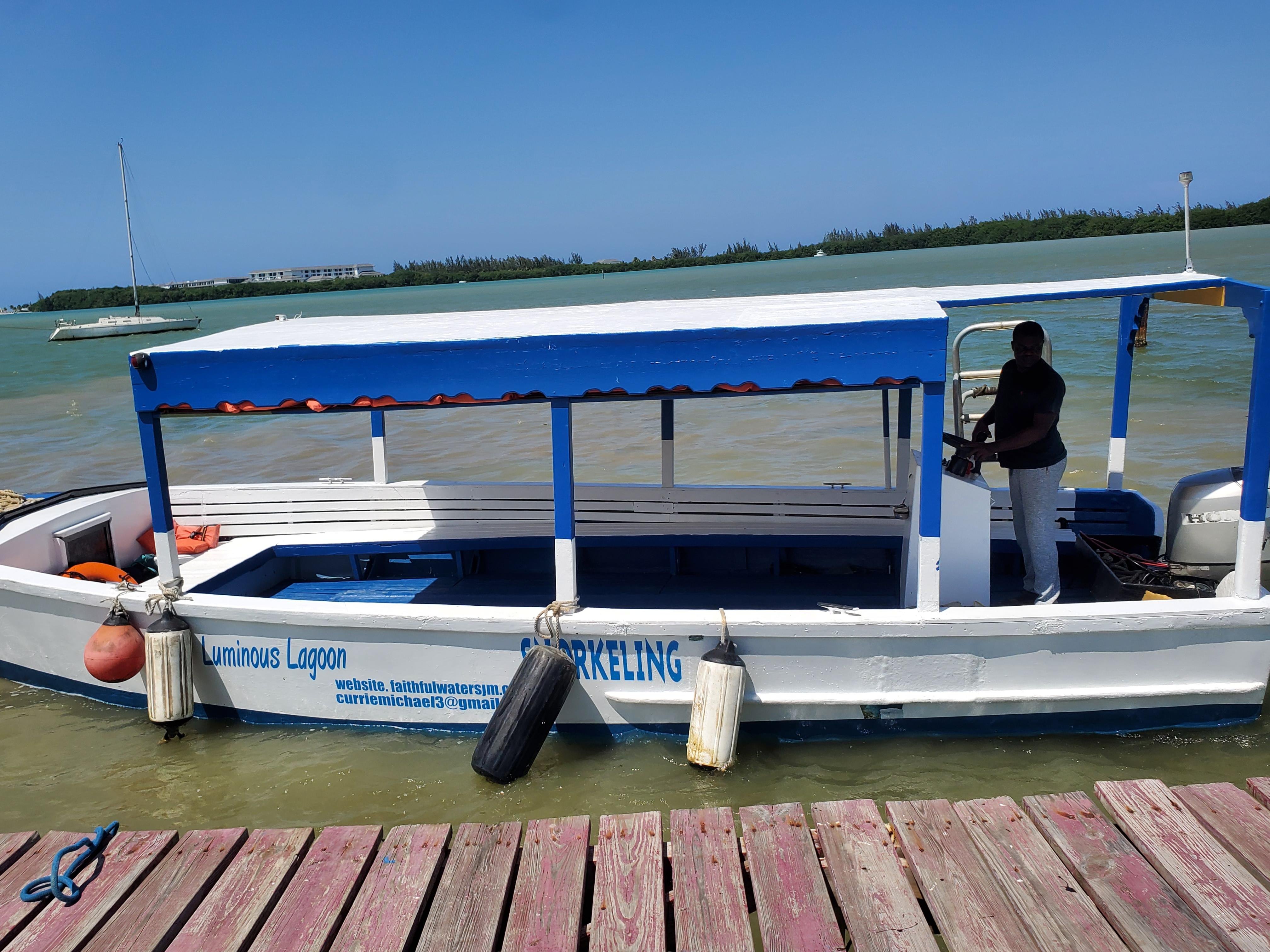 Falmouth Luminous Lagoon Evening Boat Excursion