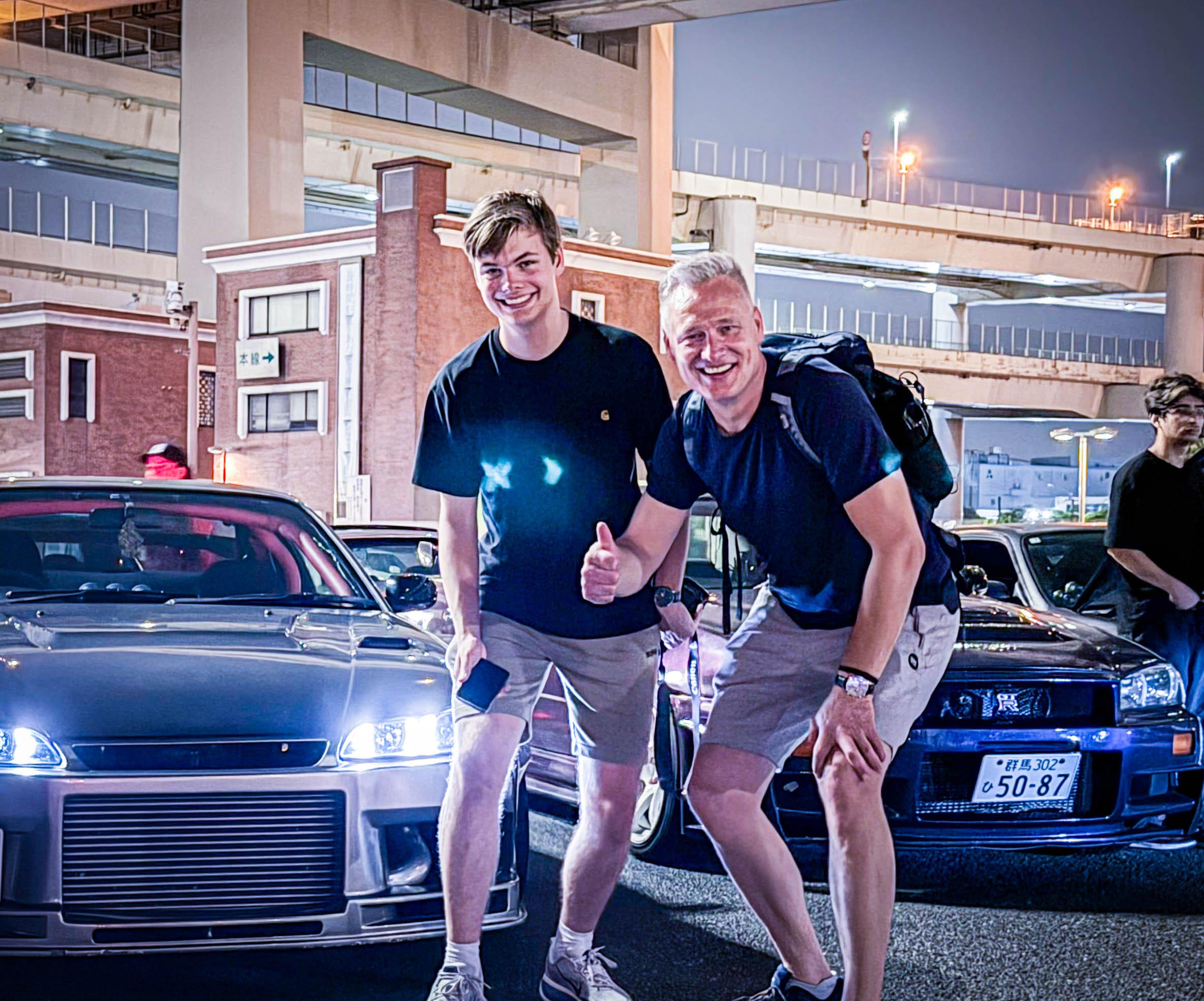 Tokyo JDM Night Drive: Daikoku Car Meet, Rainbow Bridge & Tokyo Tower