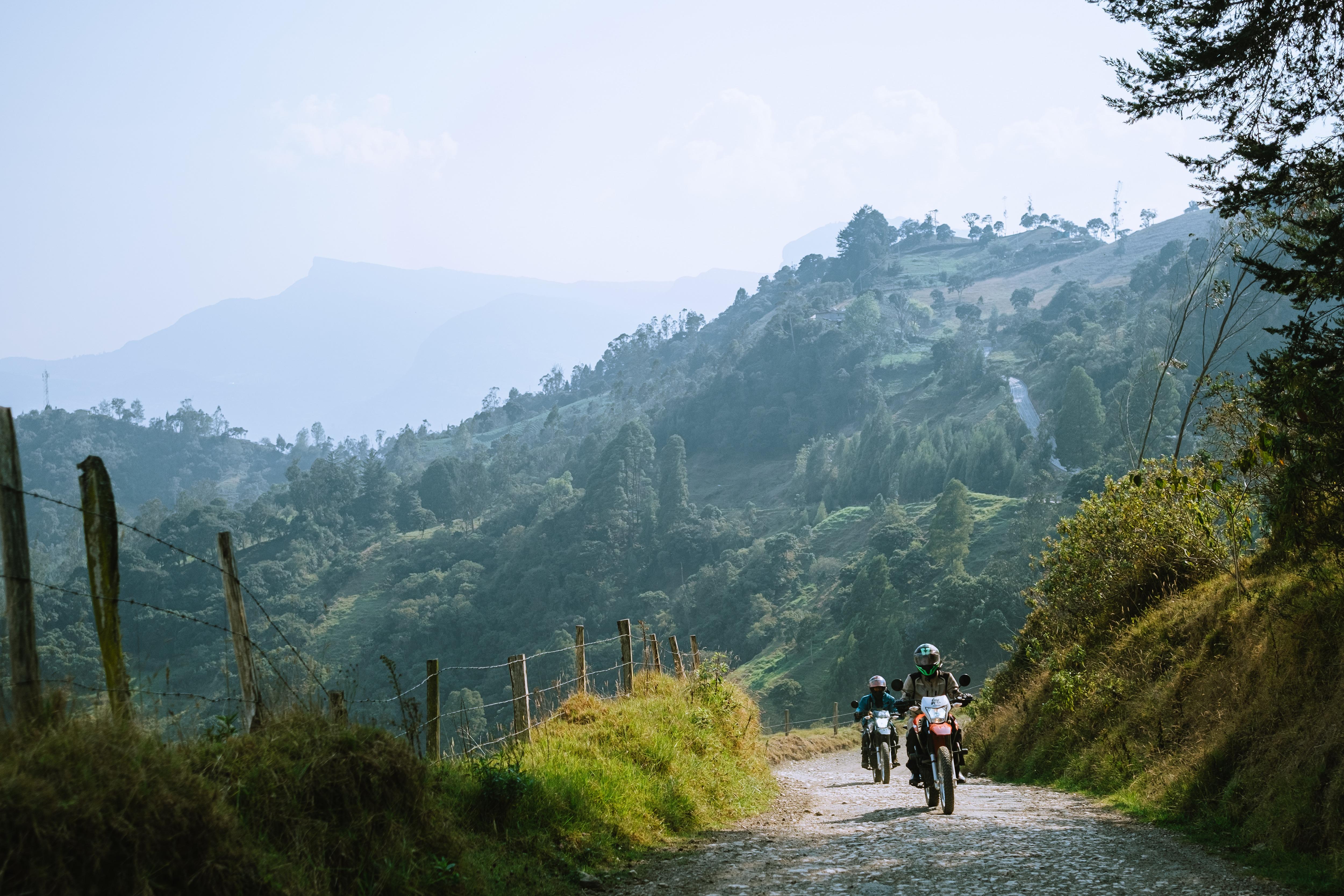 Andean Mountains Off-Road Motorcycle Adventure