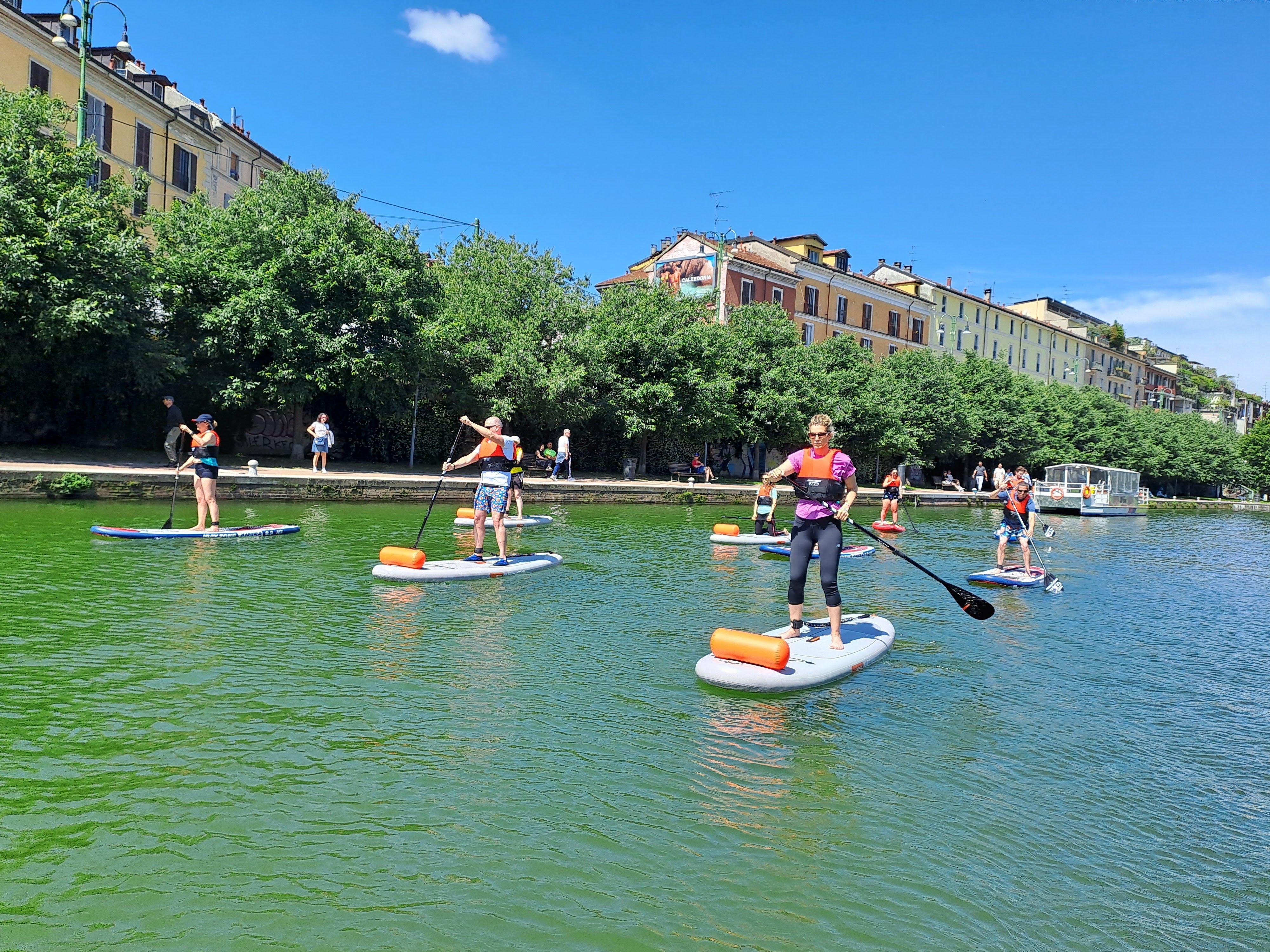 SUP Mindfulness & Meditation Tour on Milan's Navigli Canals
