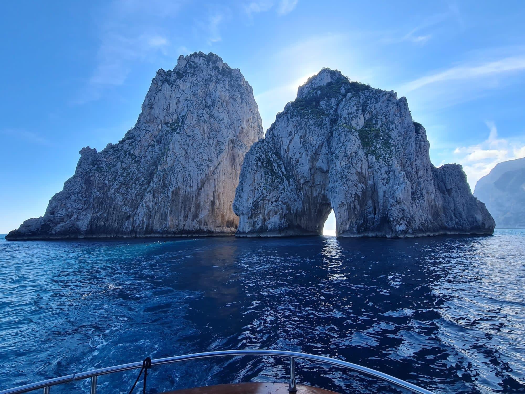 Capri Boat Tour from Sorrento with Optional Blue Grotto