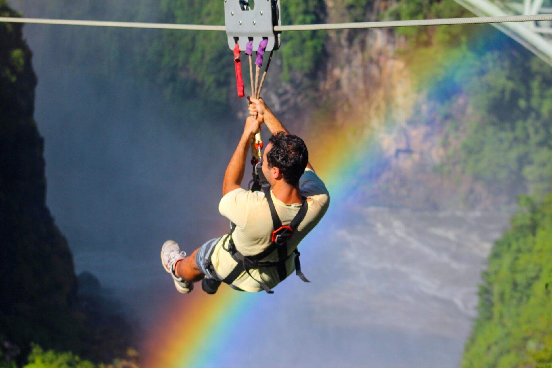 Victoria Falls Bungee Jump, Zipline & Wildlife Safari