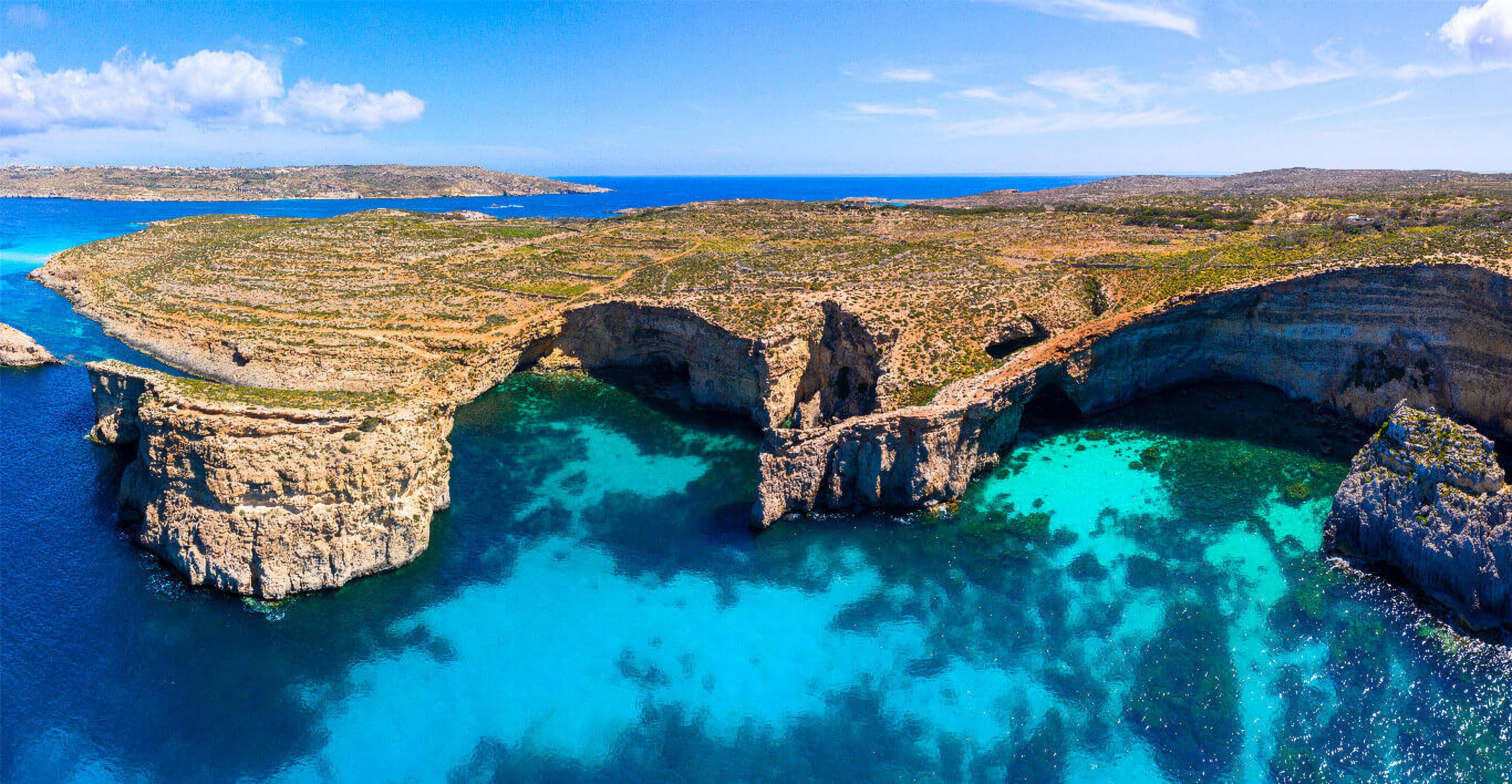 Flexible Ferry to Comino Blue Lagoon & Gozo Option