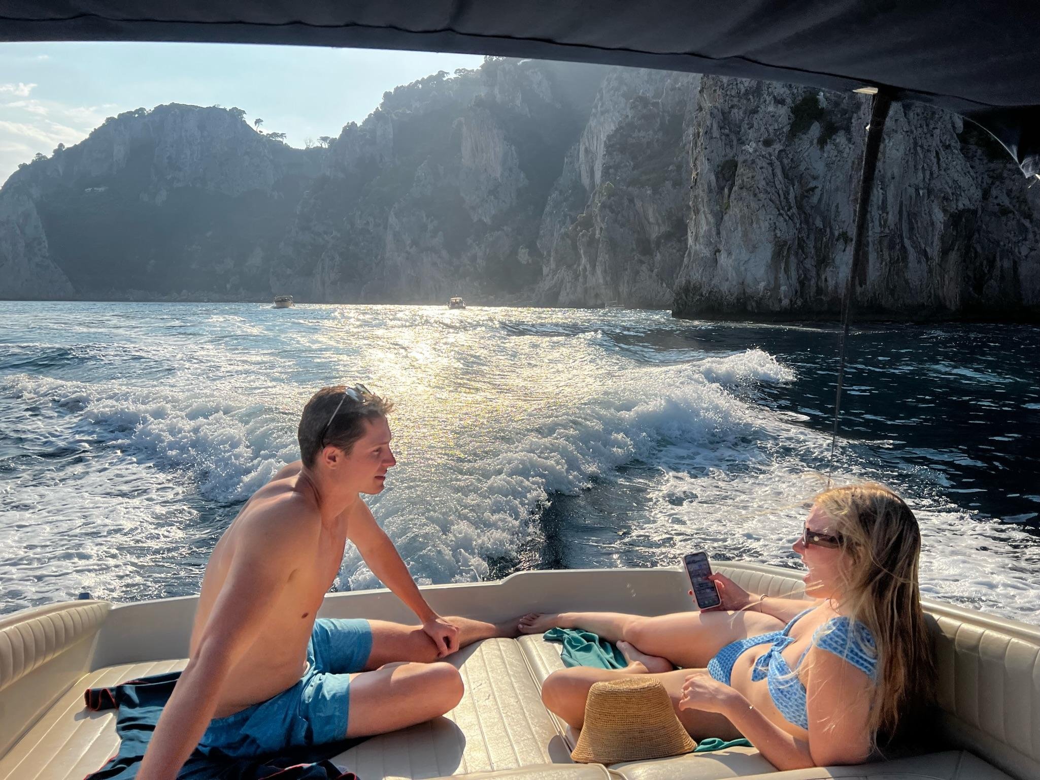 Capri Private Boat Tour: Faraglioni, Sea Caves & Swimming Stops