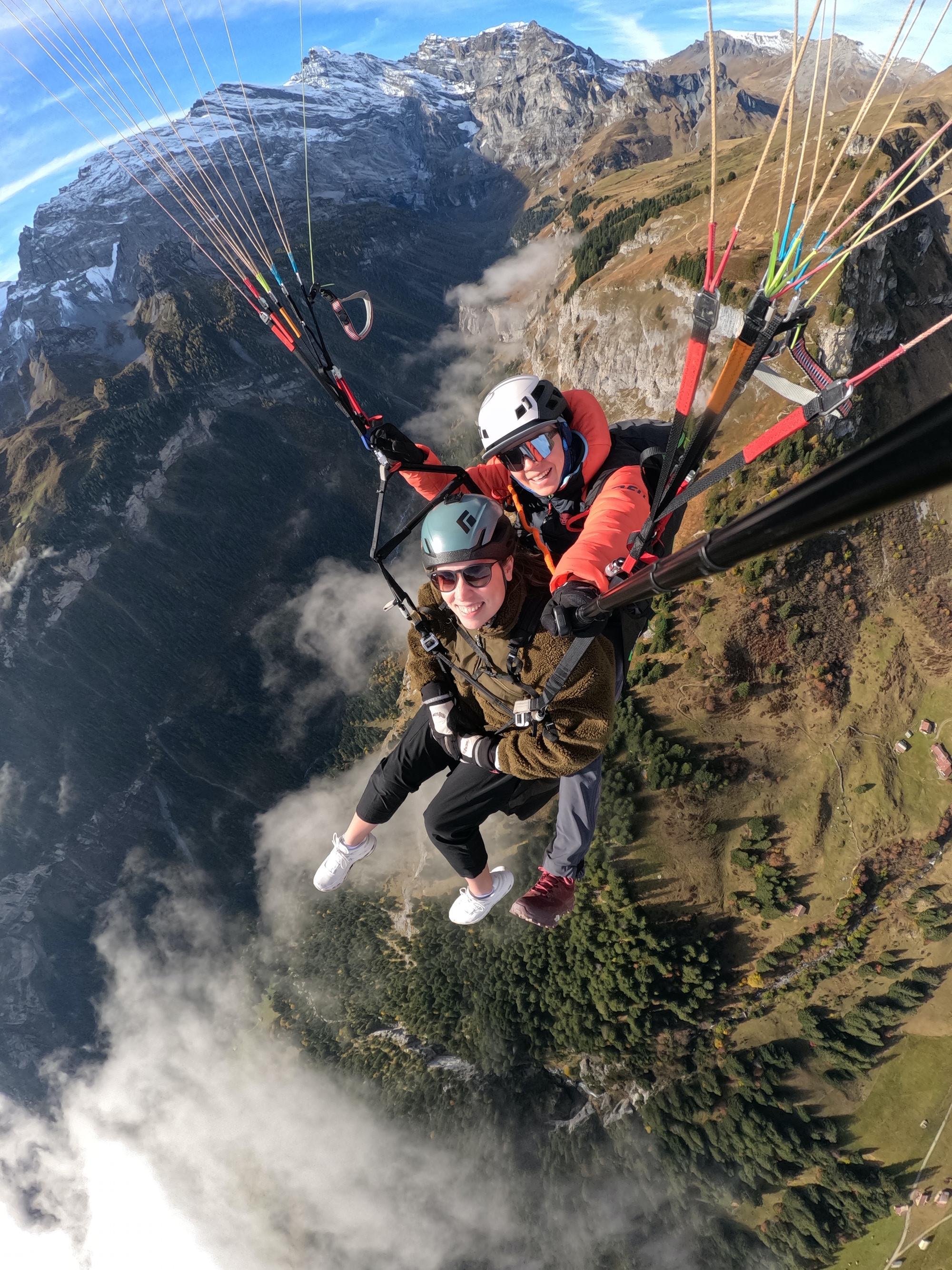 Mürren Paragliding Panorama Tandem Flight
