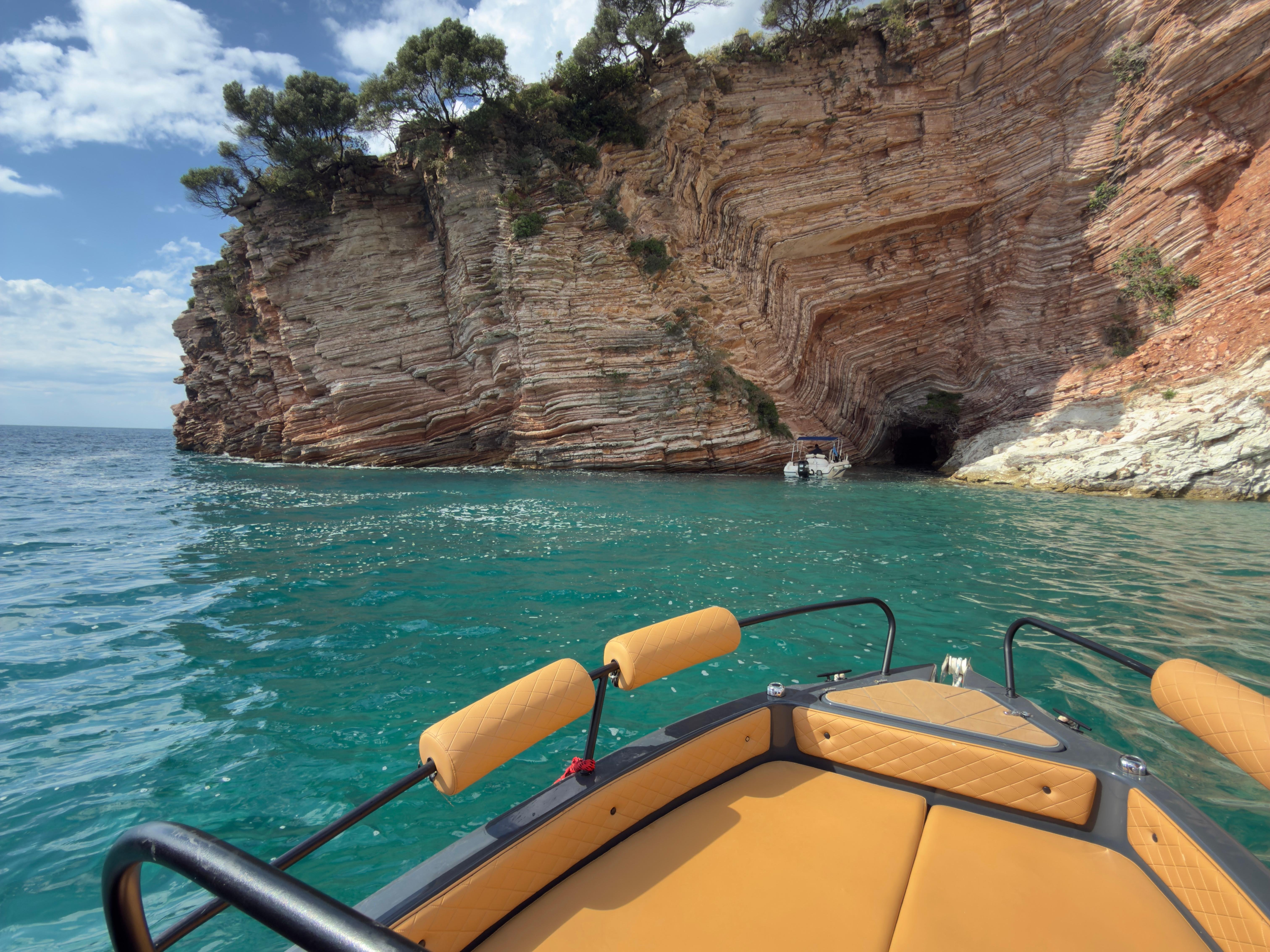 Ksamil Speedboat Adventure: Pigeon Cave & Hidden Coastal Gems