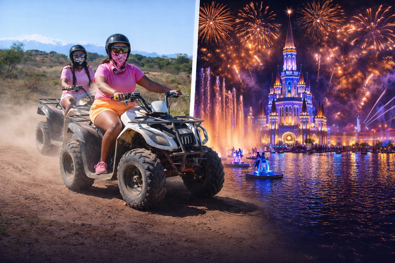 Antalya Quad Safari & Land of Legends Evening Show with Transfers
