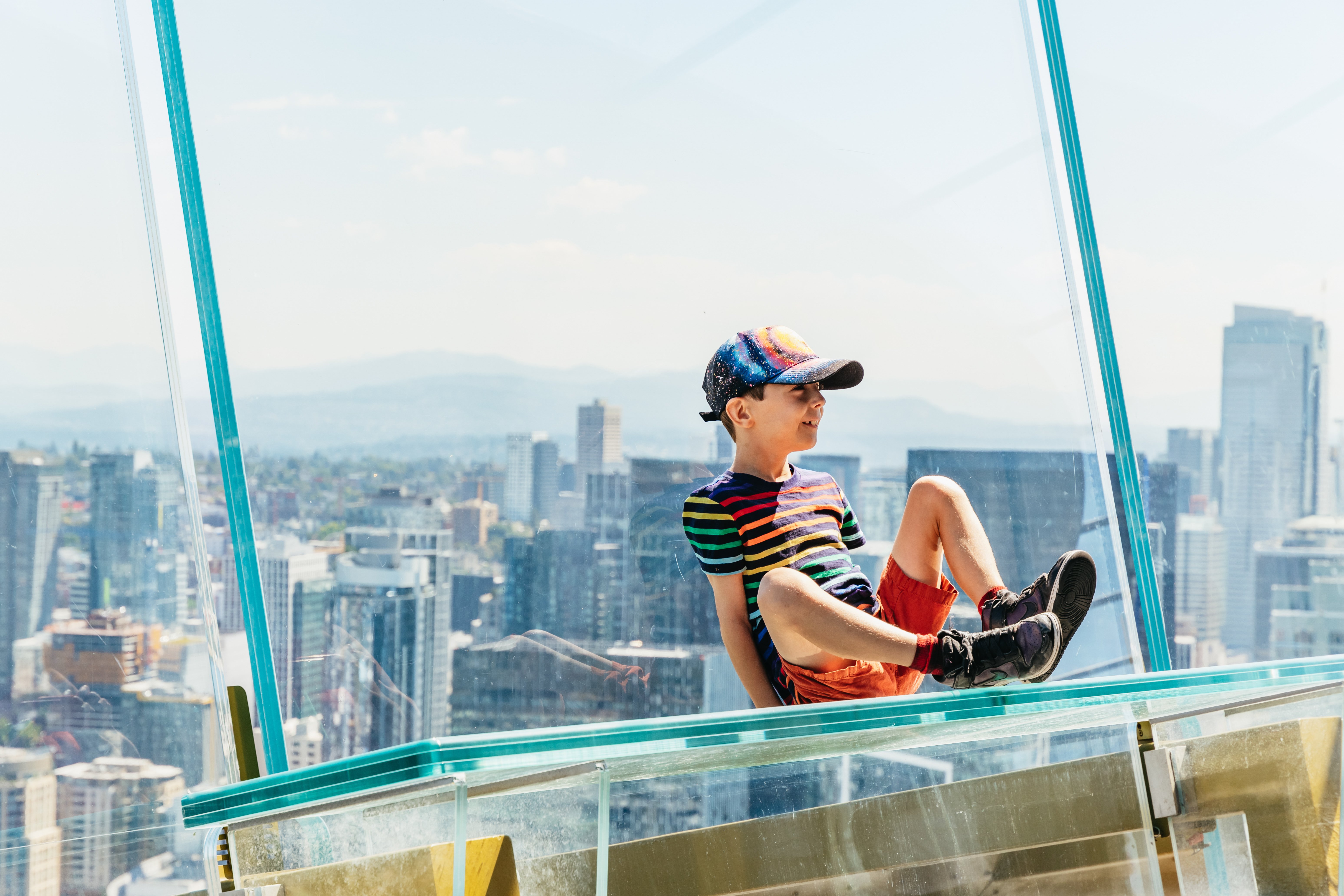 Space Needle Seattle — observation deck, glass floor, and Chihuly Garden and Glass — image 34