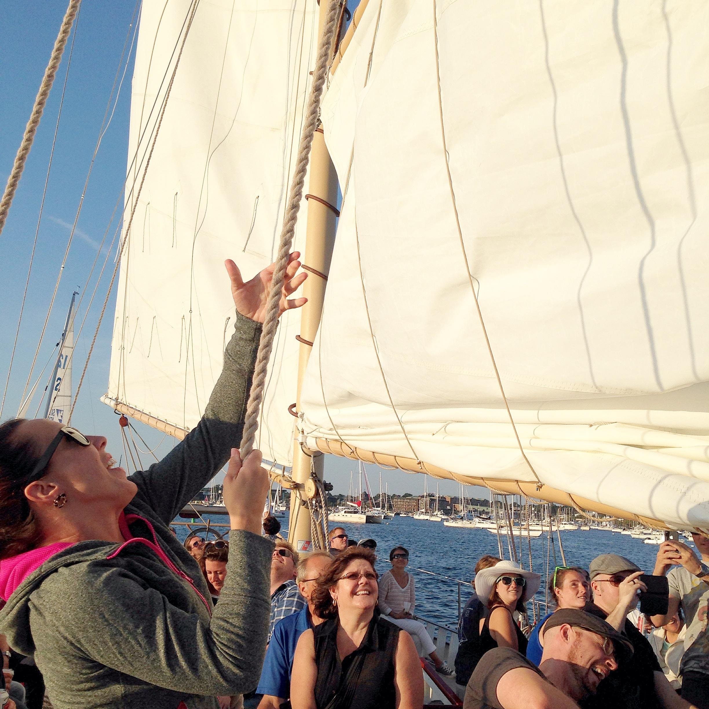 Newport Scenic Sailing Experience on Narragansett Bay