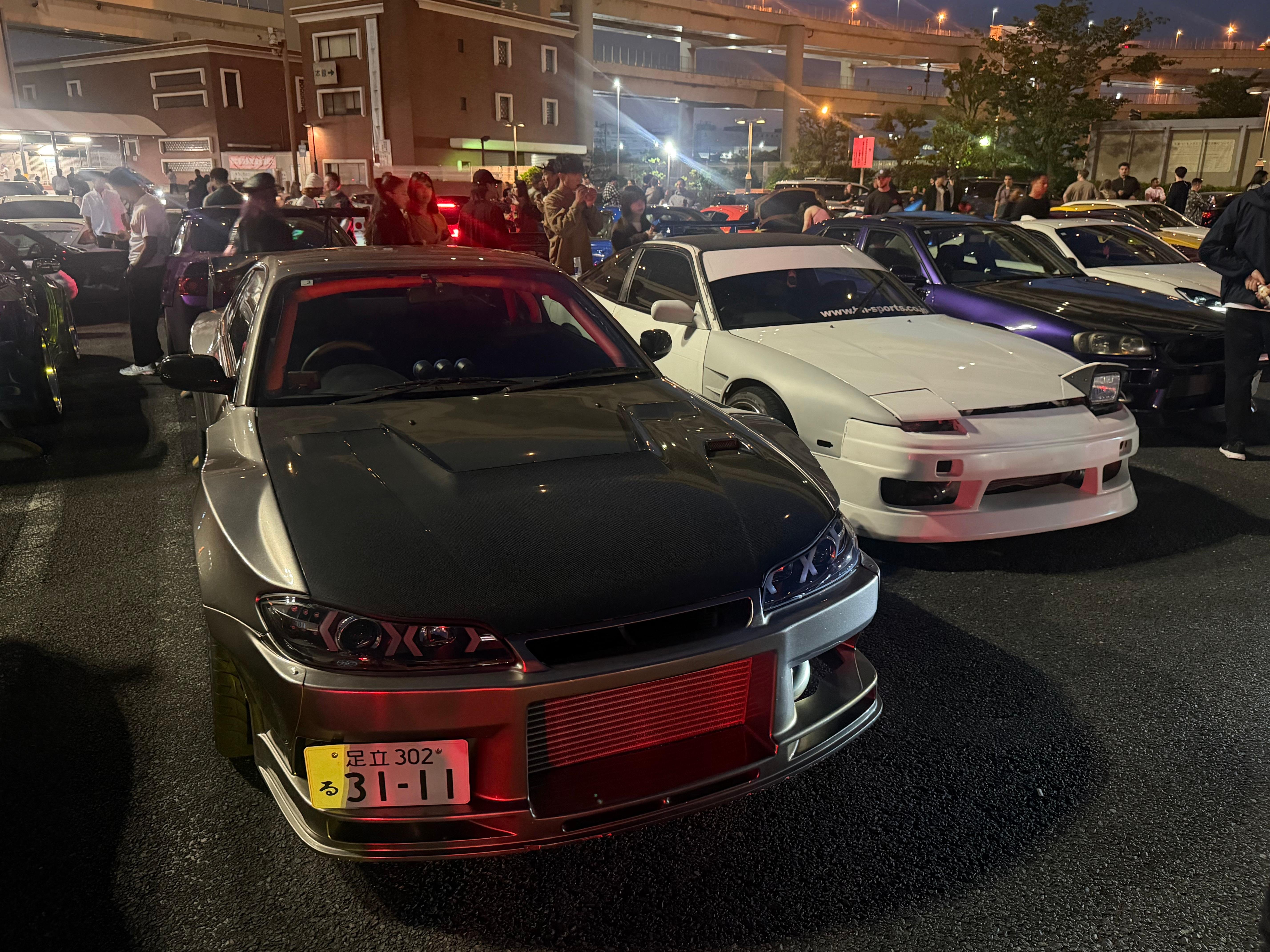 Tokyo JDM Night Drive: Daikoku PA, Rainbow Bridge & Tokyo Tower