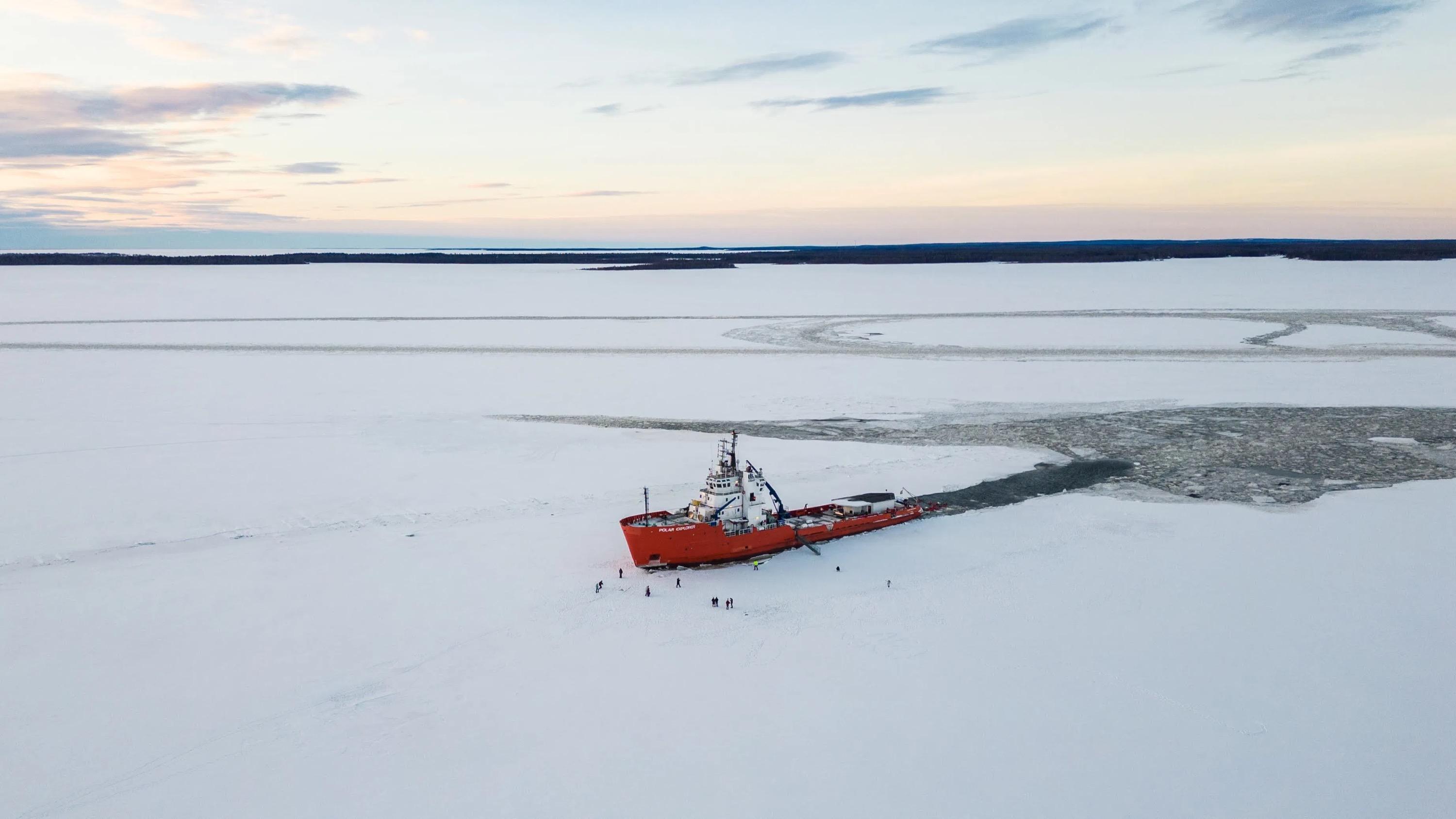 Arctic Icebreaker Cruise: Float & Walk on Frozen Sea
