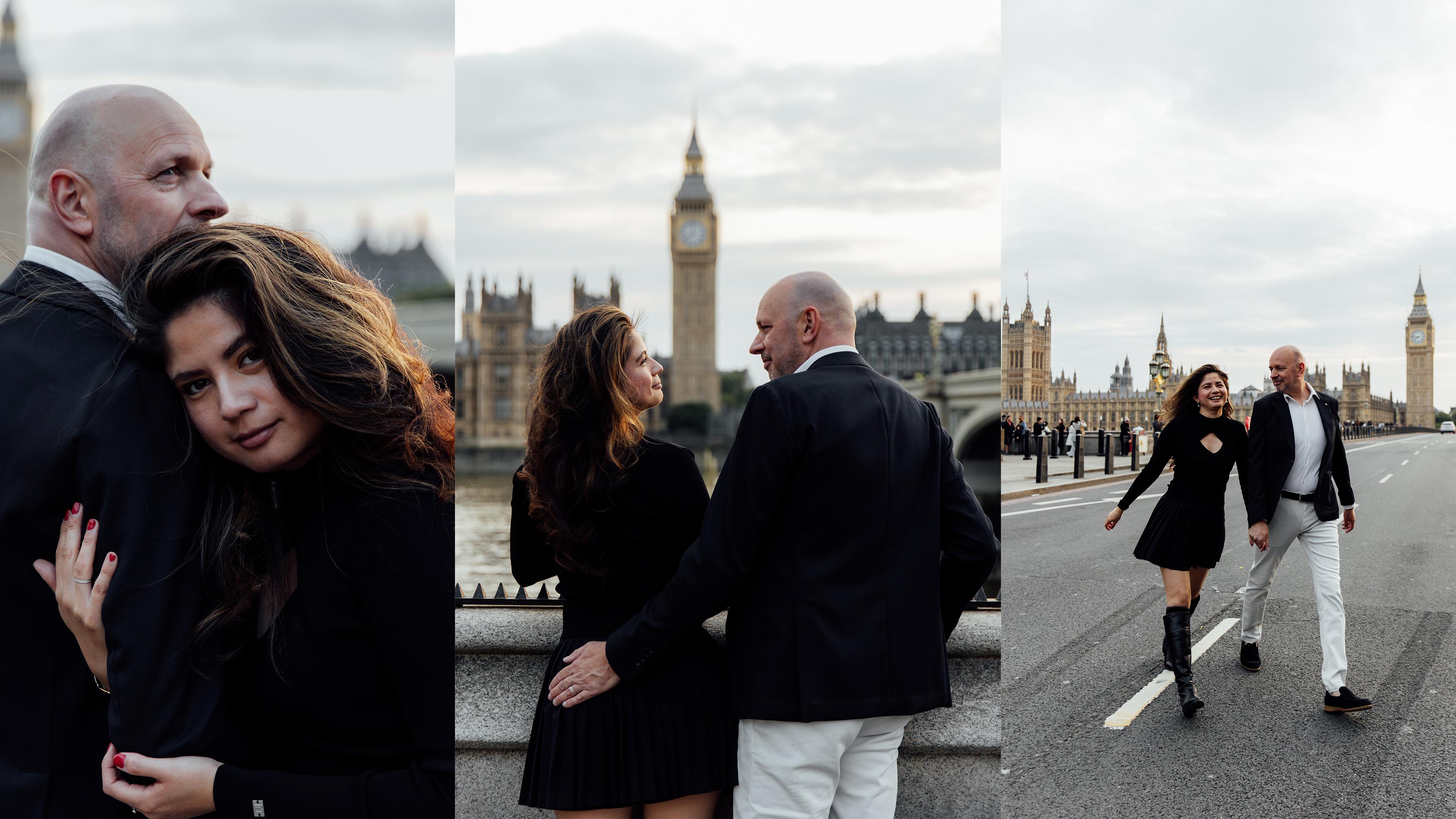 surprise proposal photoshoot in London — image 6