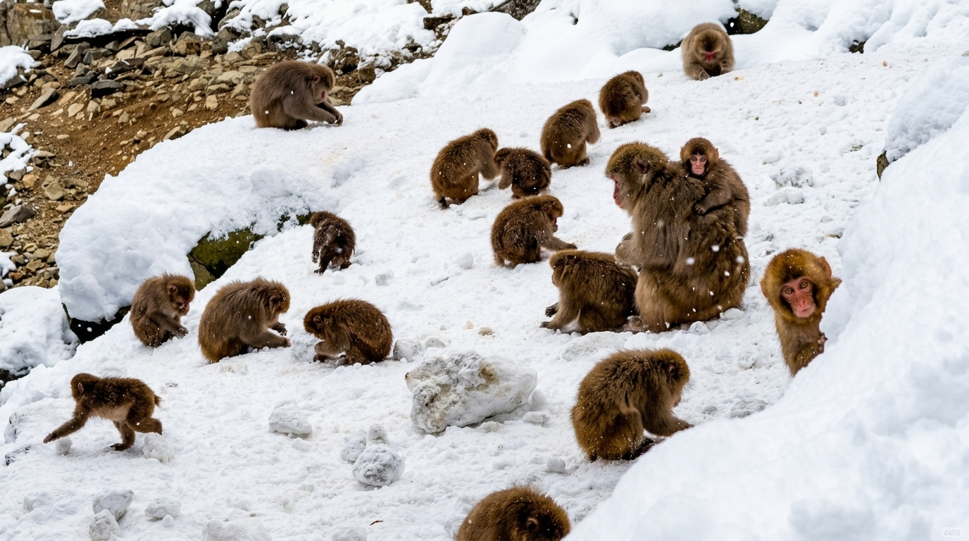 Snow Monkeys & Zenkoji Temple Day Trip from Shinjuku (Lunch Included)