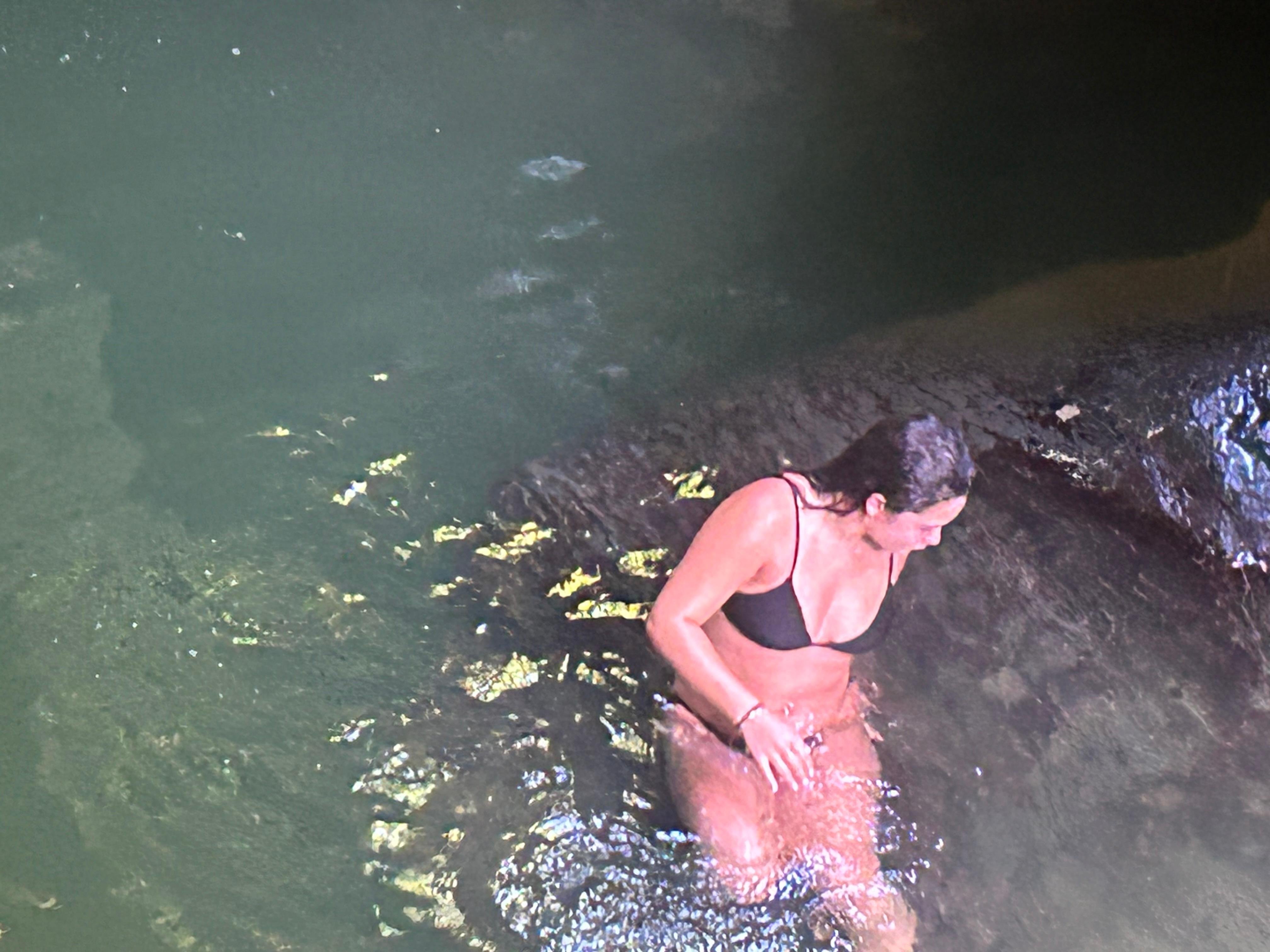 Charco Azul Canyon, Caves, and Mar Chiquita Beach Adventure