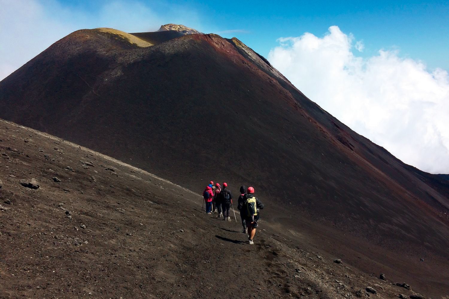 Catania: Mount Etna Adventurous Hiking Tour with Equipment