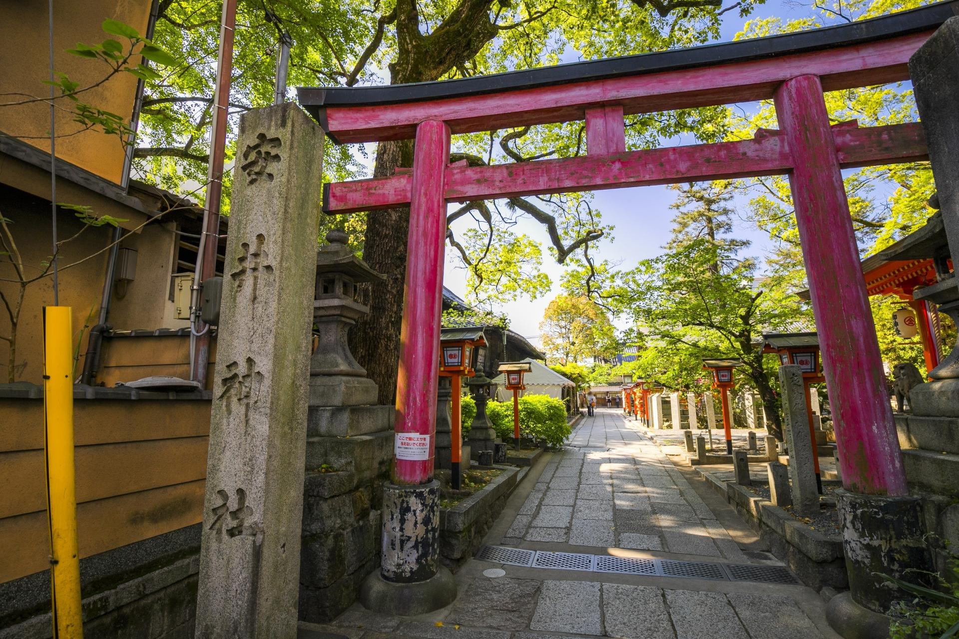 Gion Corner Kyoto - evening streets and teahouse district around the theatre — image 13