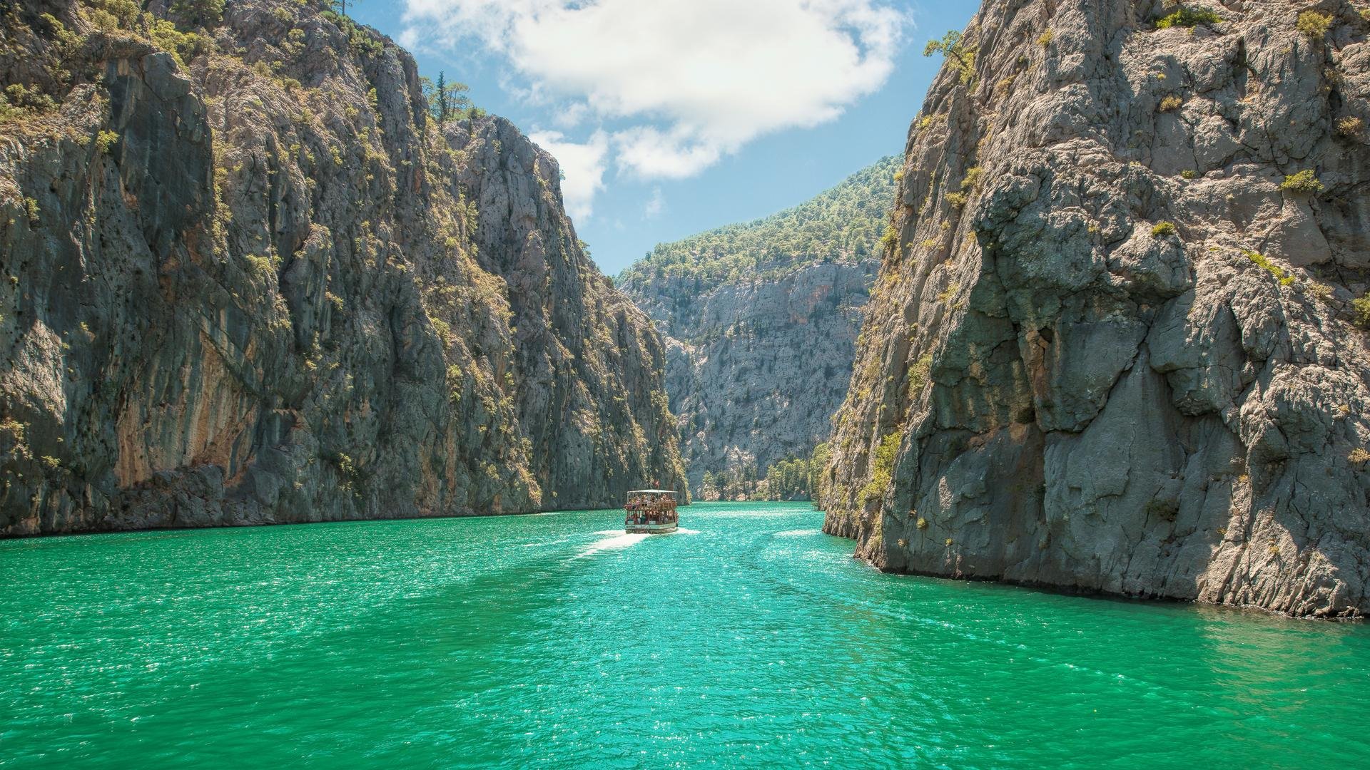 Green Canyon Boat Trip with Lunch from Antalya, Alanya, Side & Belek
