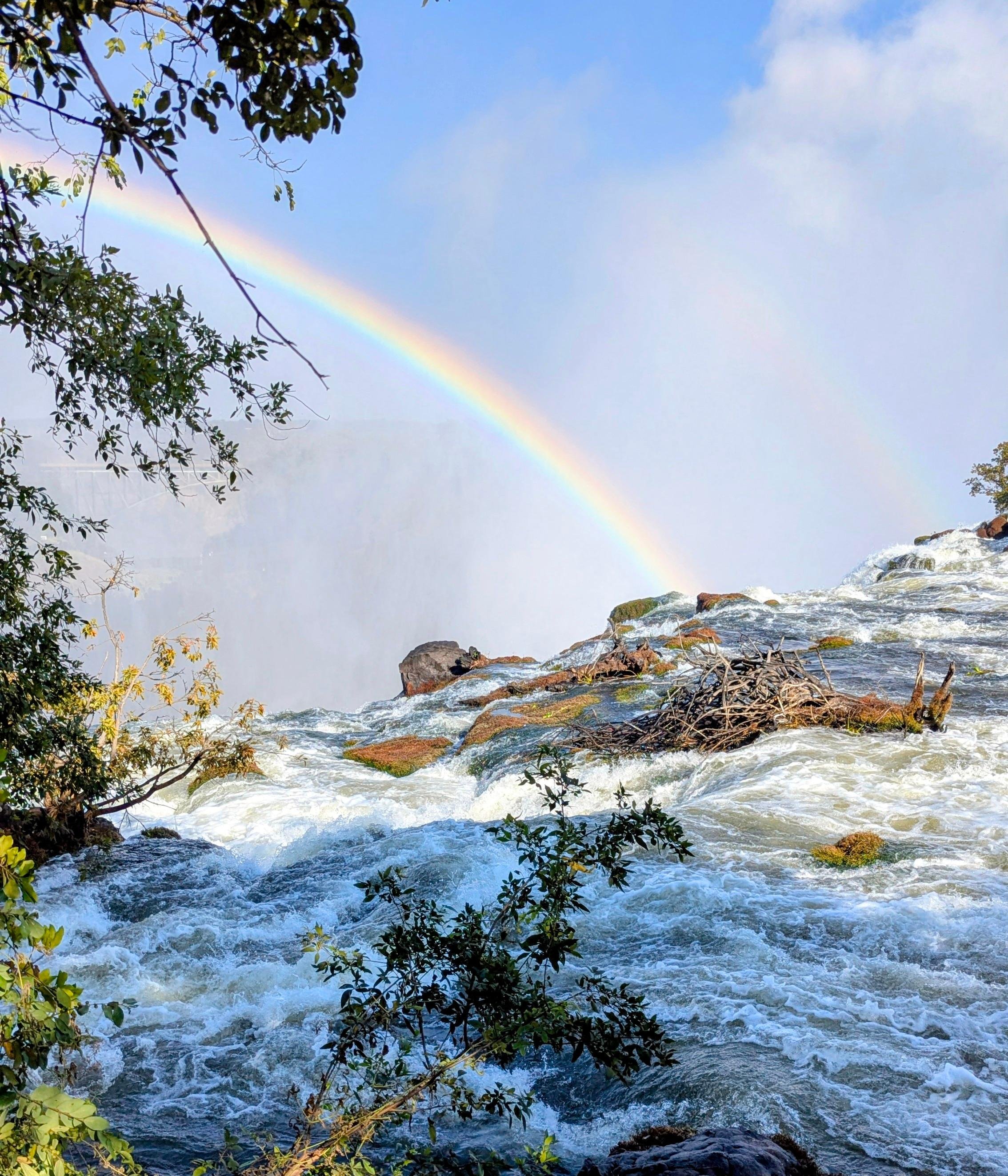 Cross-Border Victoria Falls Experience with Big Tree & Historic Bridge